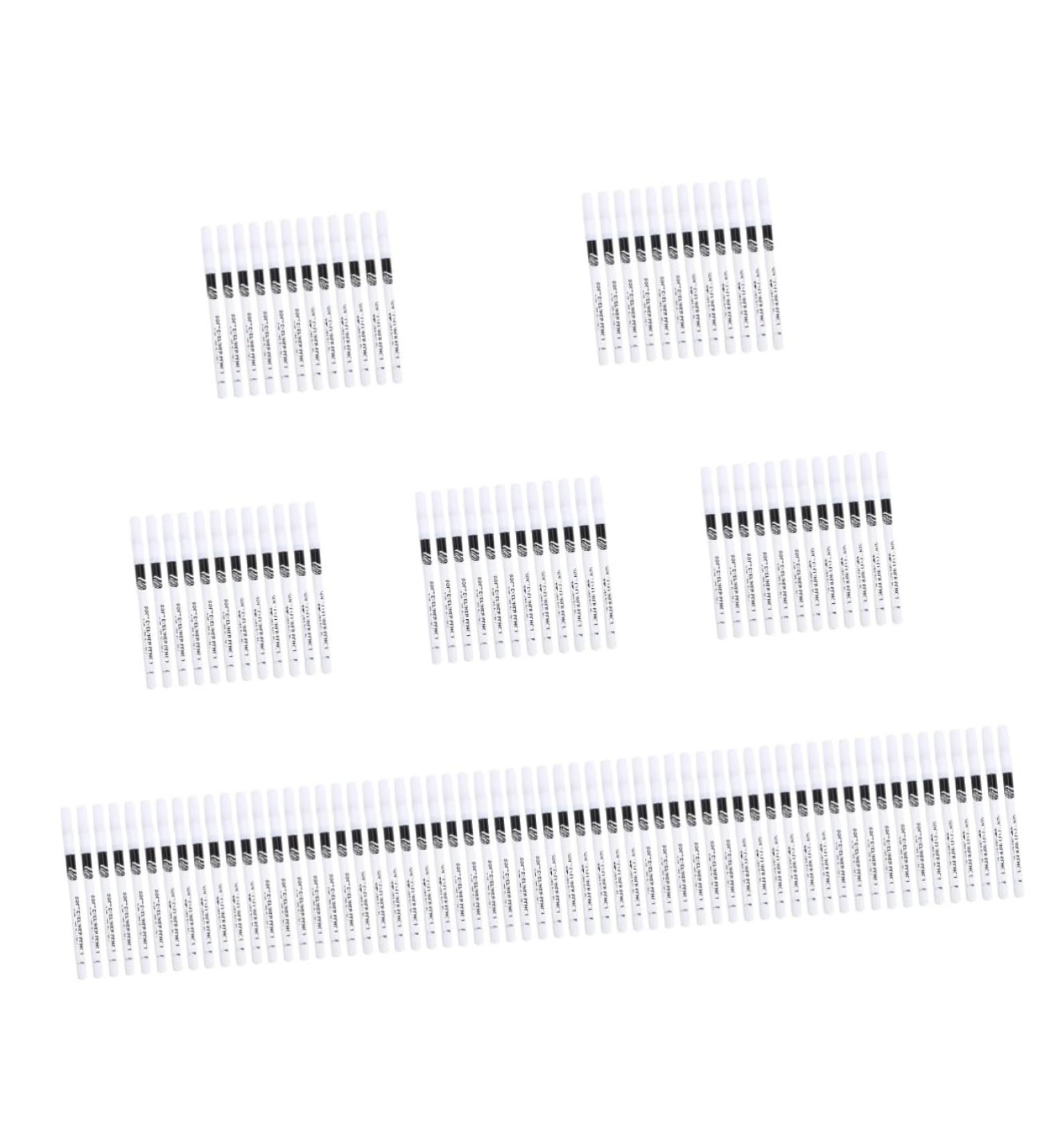 Didiseaon 120 Pcs Eyeliner Pencil Eye Makeup Applicators Eyebrow Pencil Lying Liquid Makeup Set Wooden Pole - Buy Online on GoSupps.com