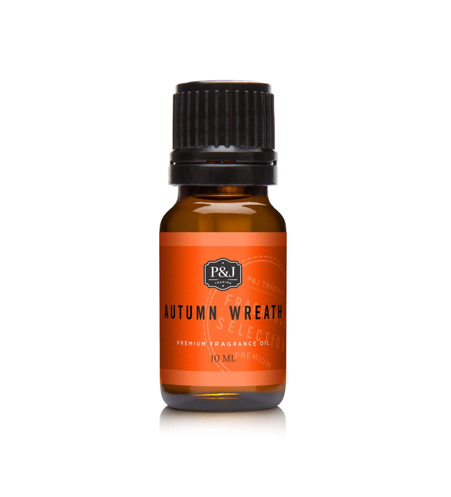 P&J Trading Autumn Wreath Scented Oil 10ml - Premium Fragrance Oil for Candle & Soap Making - International Shipping Available - Buy Online on GoSupps.com
