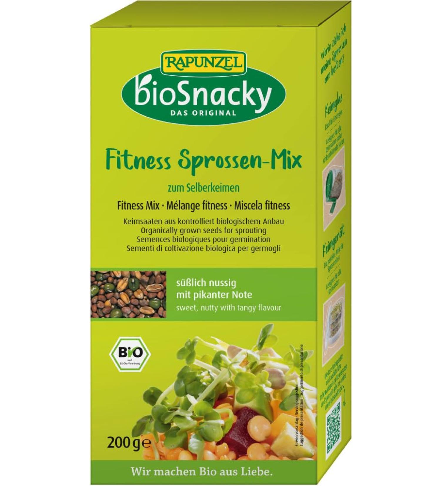 Rapunzel Rapunzel Bio Fitness Bio Snacky Blend (1 x 200g)