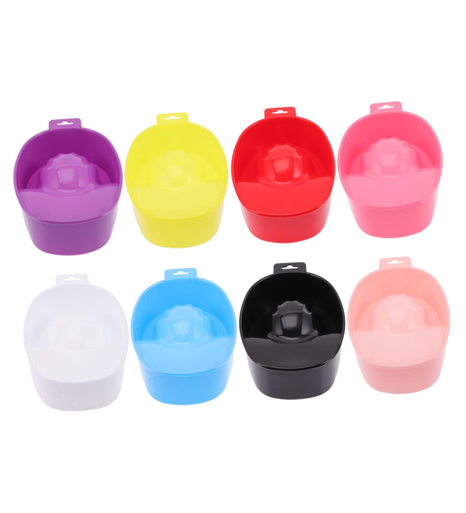 minkissy Gel Cleaner For Nails Nail Bath Bowl Nail Art Bath Bowl Toenail Bowl PP Material For Manicure - Buy Online on GoSupps.com
