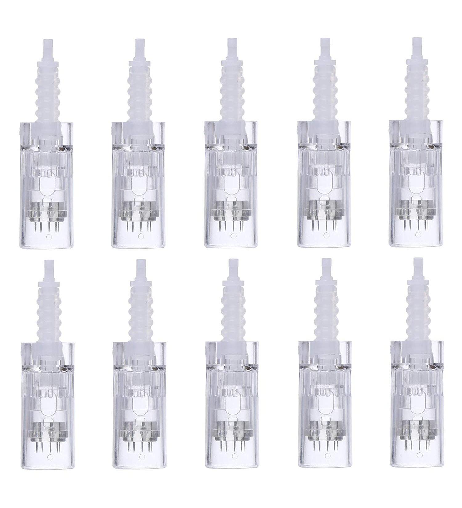 PIM Dermapen Microneedling Pen Machine Needle Cartridges - 10 PCS 12-Pin for Derma Pen Ultima A1/A6/A6S/A7/M5/M7/M8/N2 - Buy Online on GoSupps.com