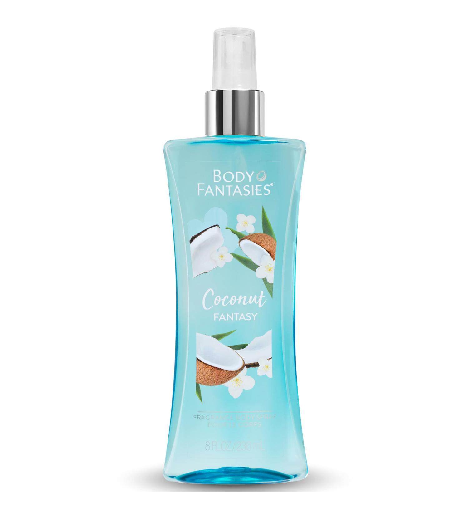 Body Fantasies Coconut Fantasy for Women - 8 oz Body Spray - Buy Online on GoSupps.com