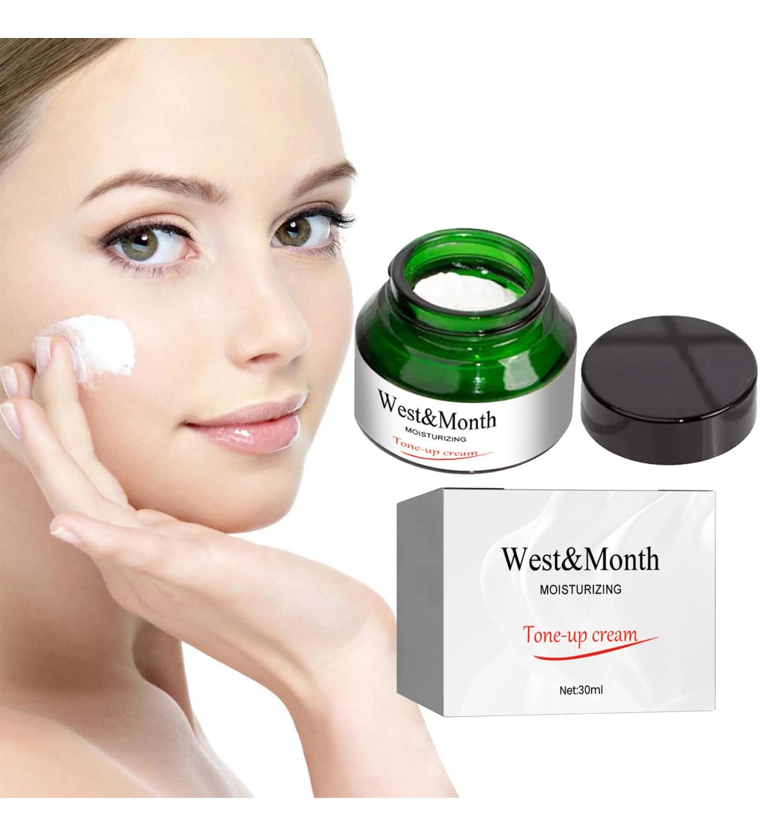 Moisturizing Tone-Up Cream Deep Hydration Makeup Cream Instant Coverage for Dull Skin Smooth Skin Texture Moisture Toning Light Cream for All Skin Types 30ml - Buy Online on GoSupps.com