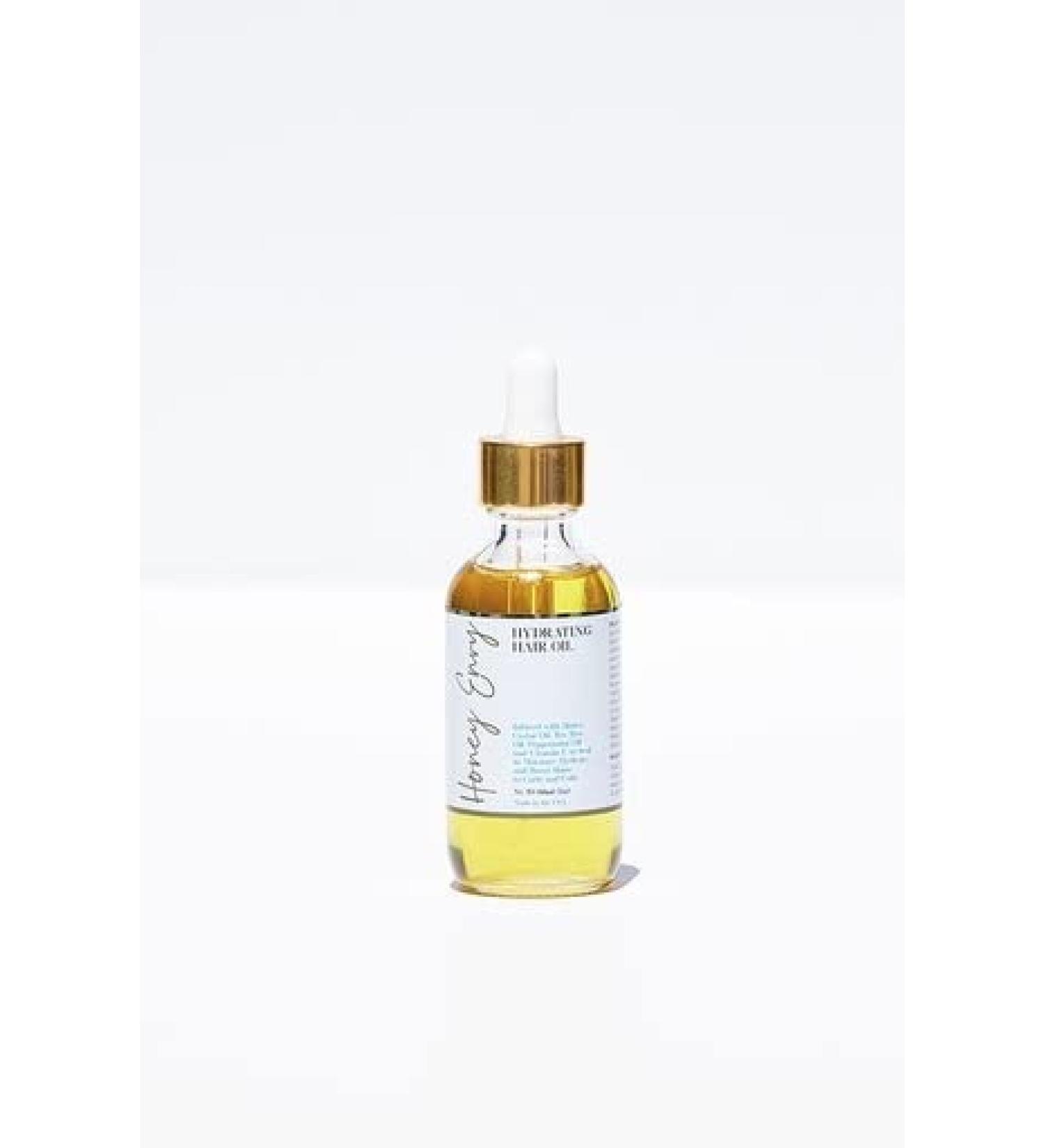 Hydrating Hair Oil with Peppermint Tea Tree Castor Oil & Vitamin E - Moisture Protection & Breakage Prevention - Buy Online on GoSupps.com