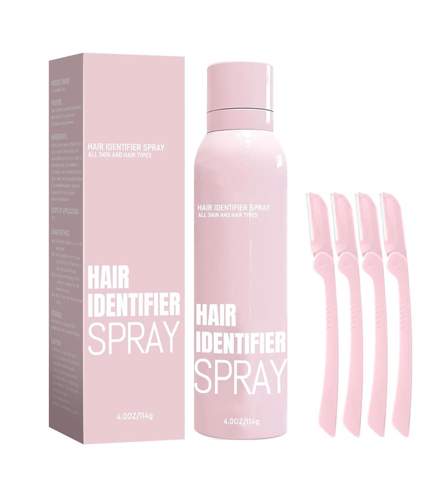 Hair Identifier Spray for Face & Body - Perfect for Shaving | Removes Excess Hair | Suitable for All Skin Types - Buy Online on GoSupps.com