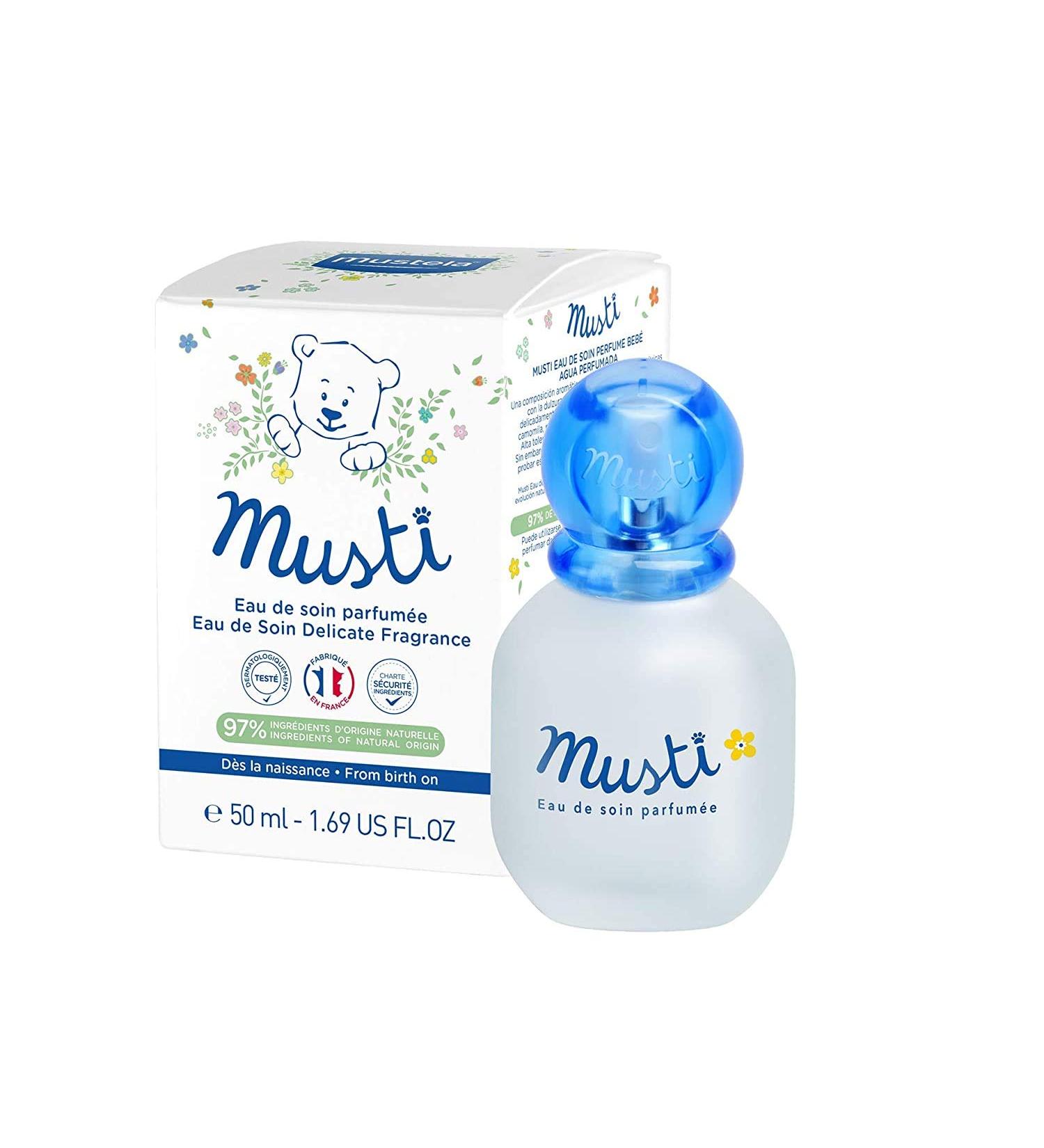 Mustela Musti Baby Plant-Based Perfume - Chamomile & Honey Extracts - 1.69 fl. oz - Buy Online on GoSupps.com