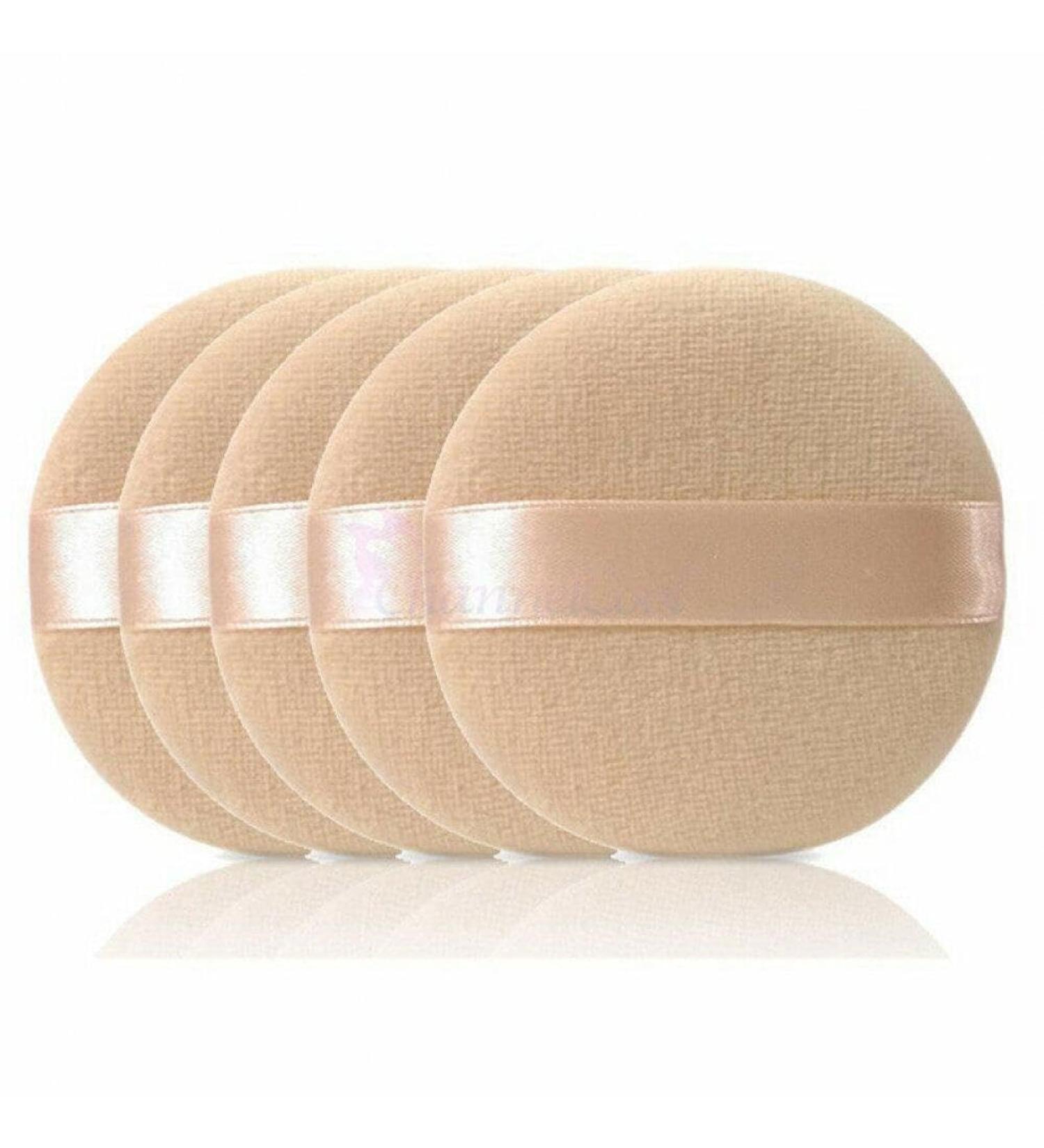 5pcs Powder Puffs Makeup Puffs Beauty Tools Professional Round Shape Makeup Powder Puffs Soft Puff - Buy Online on GoSupps.com