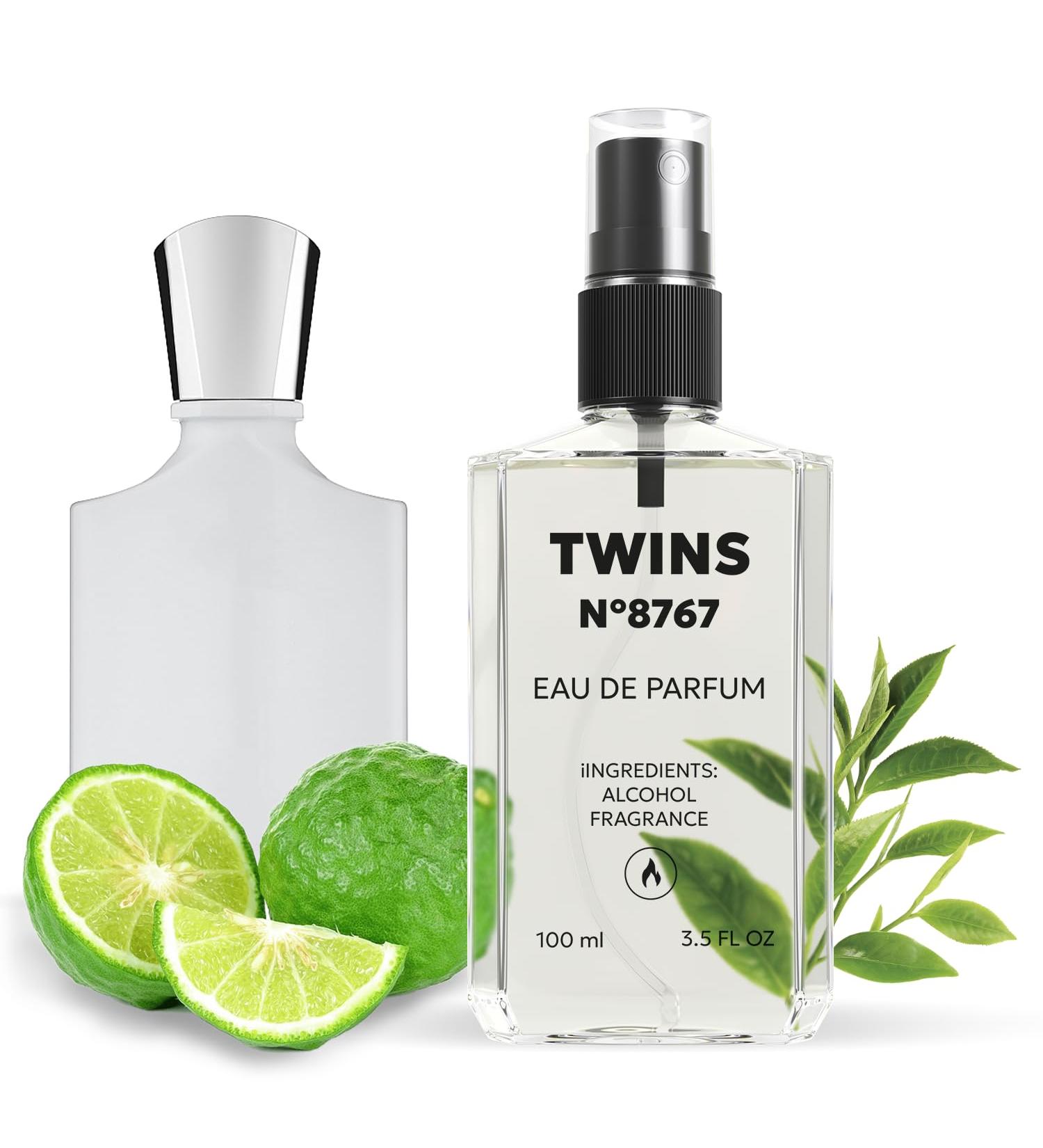 TWINS Impression of Mountain Water | Unisex Perfume for Women and Men Eau de Parfum | No.8767 | 3.4 Fl Oz / 100 ml Creed Silver Mountain Water Impression - Buy Online on GoSupps.com