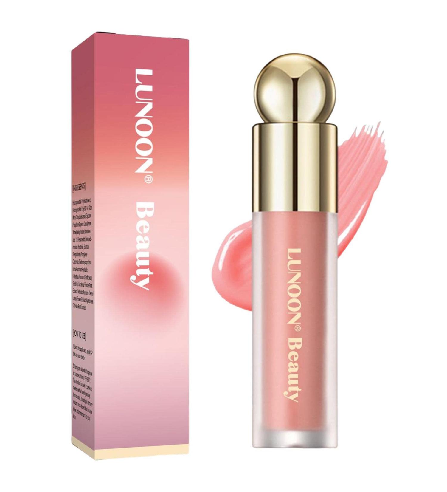 Liquid Stick | Multi-Stick Buildable Stick - Creamy Lightweight Blam for Cheeks Eyes and Lips Adds Color Valentine's Day Haoying 2# - Buy Online on GoSupps.com