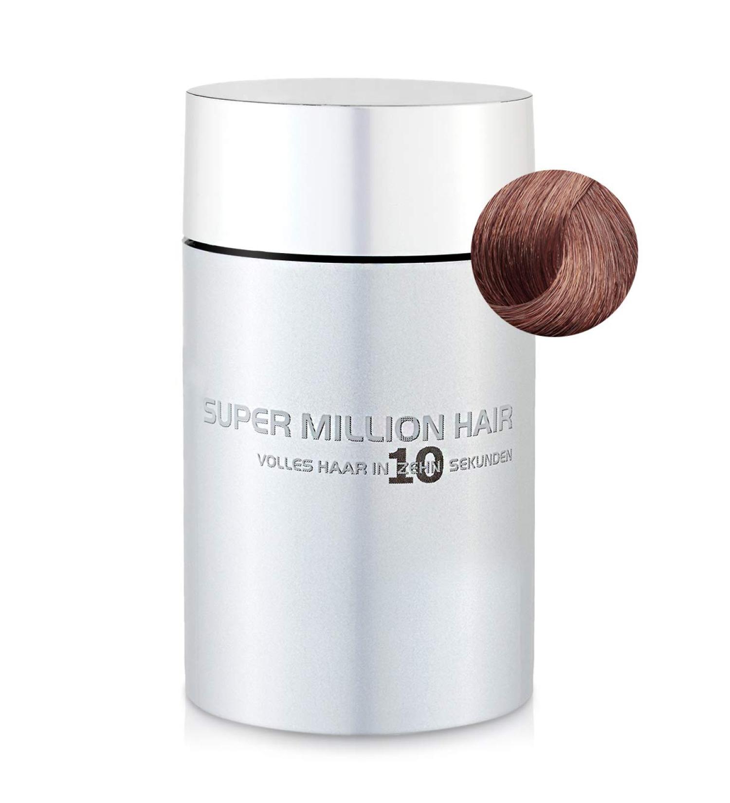 Super Million Hair Fibers - High-Quality Hair Thickening Loose Hair 15g Auburn (8) - Enhance Volume & Coverage for Thinning Hair - Buy Online on GoSupps.com