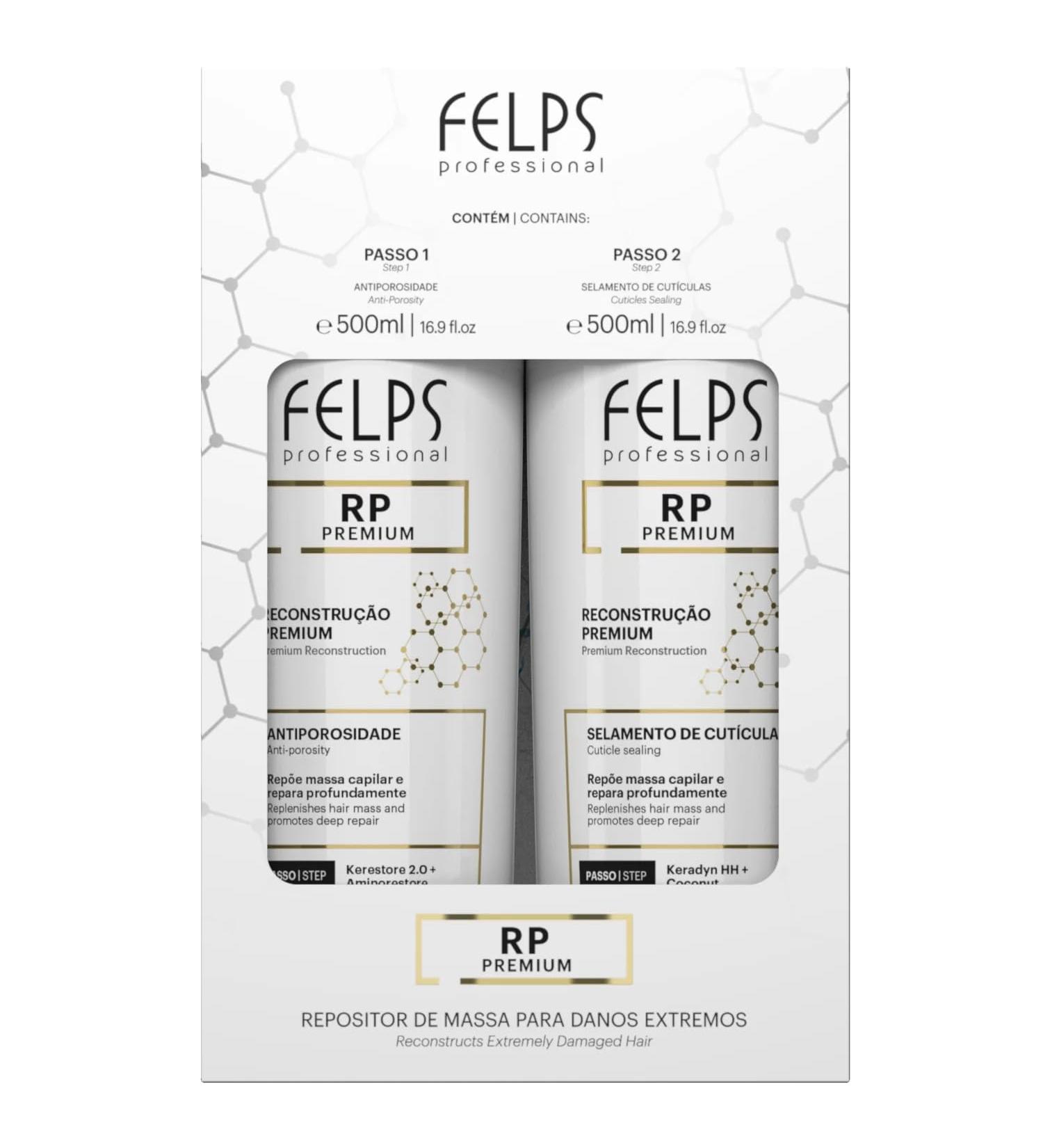 Felps Professional | RP Premium Reconstruction Duo | (2x) 500 ml - Buy Online on GoSupps.com