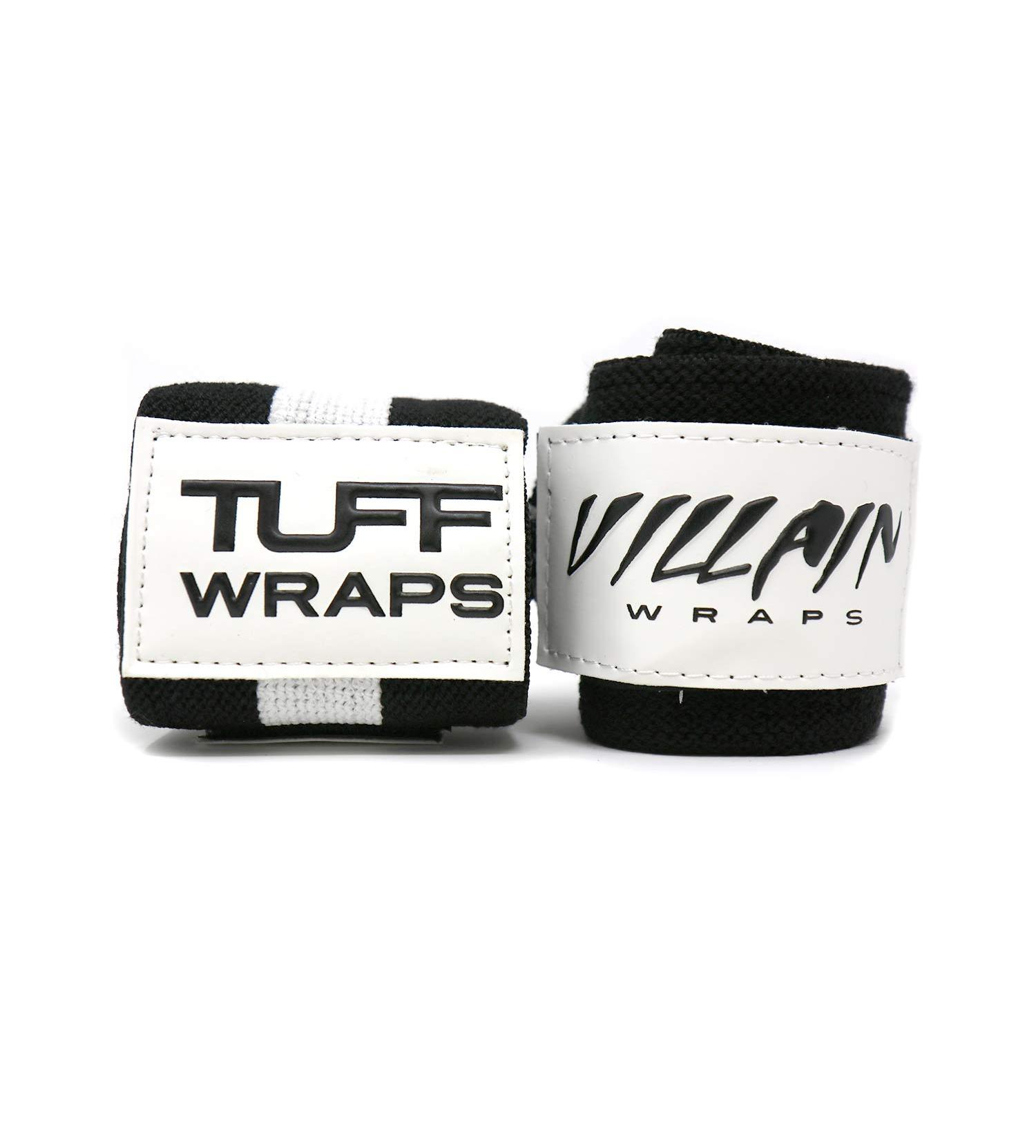 Villain Wrist Wraps 16 White - Premium Support for Weightlifting and Powerlifting - Buy Online on GoSupps.com