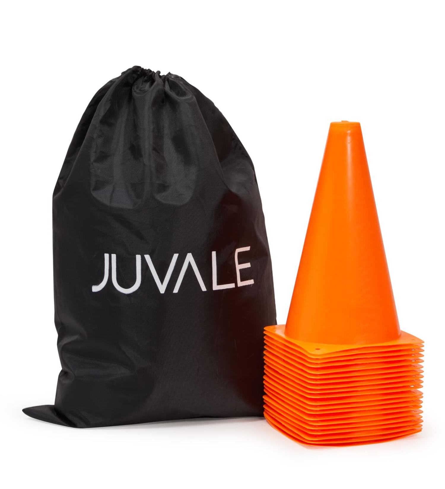 Orange Plastic Cones for Speed & Agility Training (9 In, 20 Pack) - Sports Equipment - Buy Online on GoSupps.com