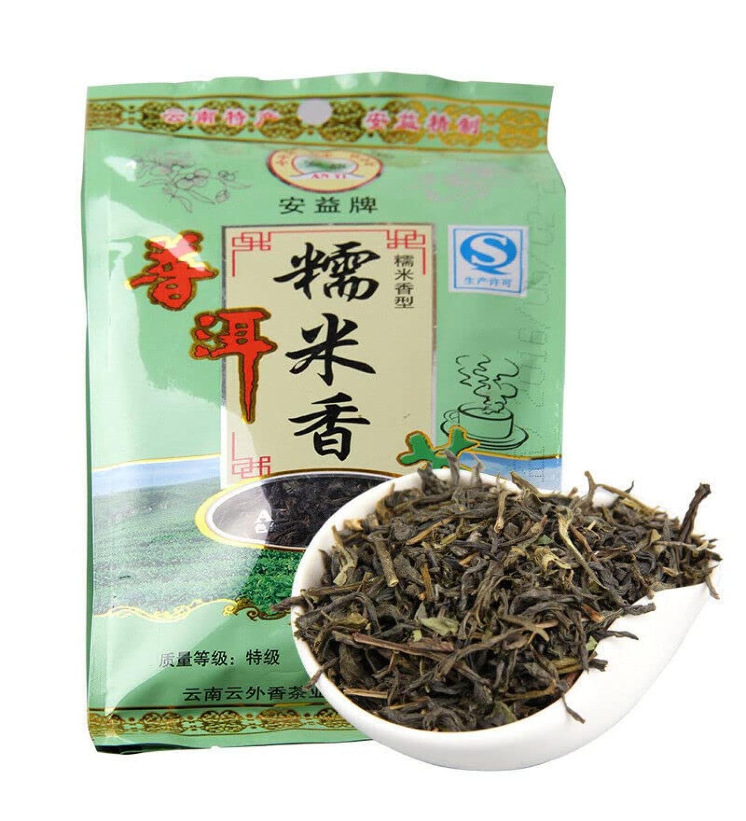 HELLOYOUNG 500g de th Pu'er chinois bio au parfum de riz gluant Un th vert authentique et original avec un arri re-go t sucr persistant Th pu-erh Pu'er Tea - Buy Online on GoSupps.com