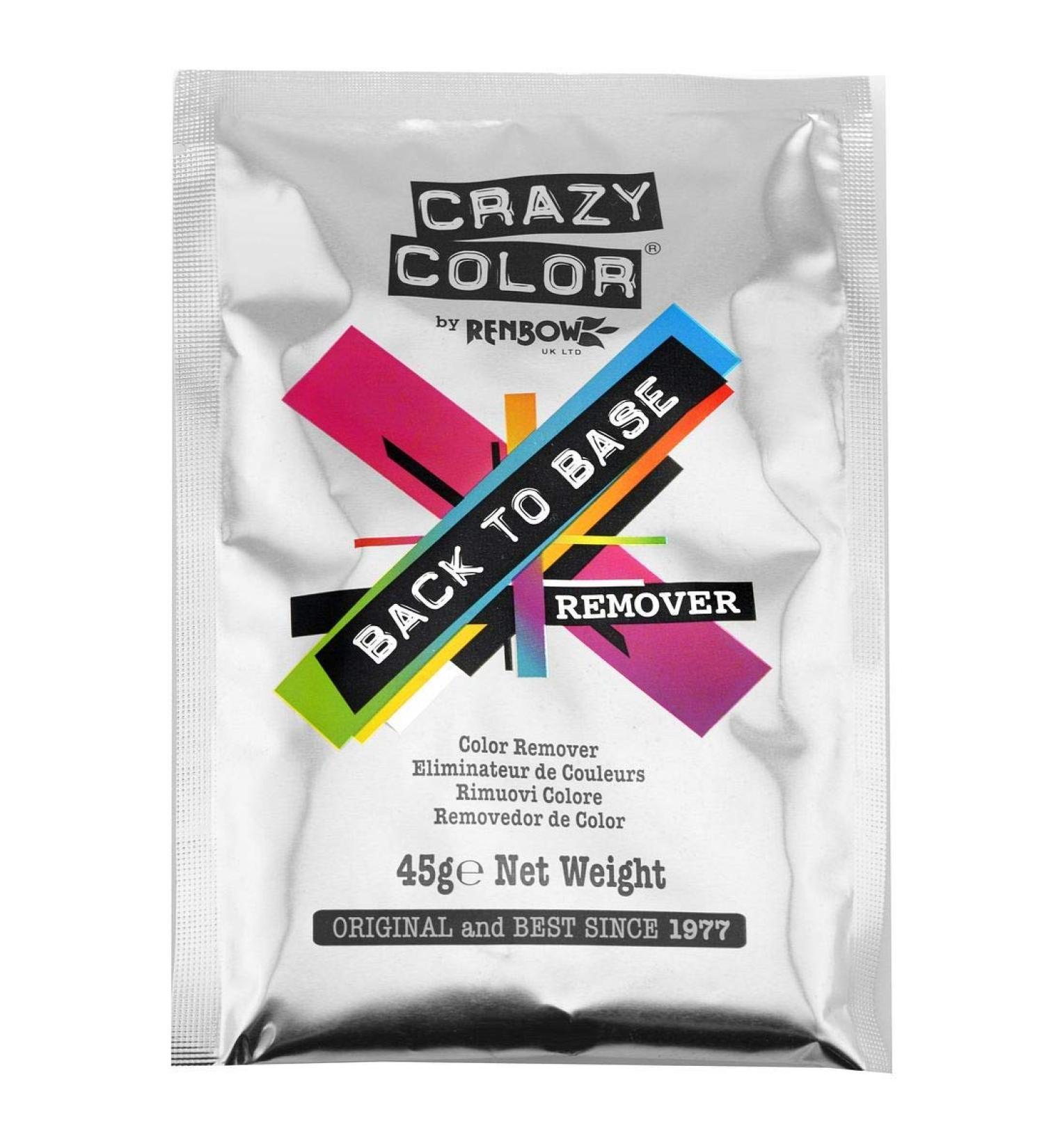 Crazy Color Back To Base Remover 45g - Buy Online on GoSupps.com