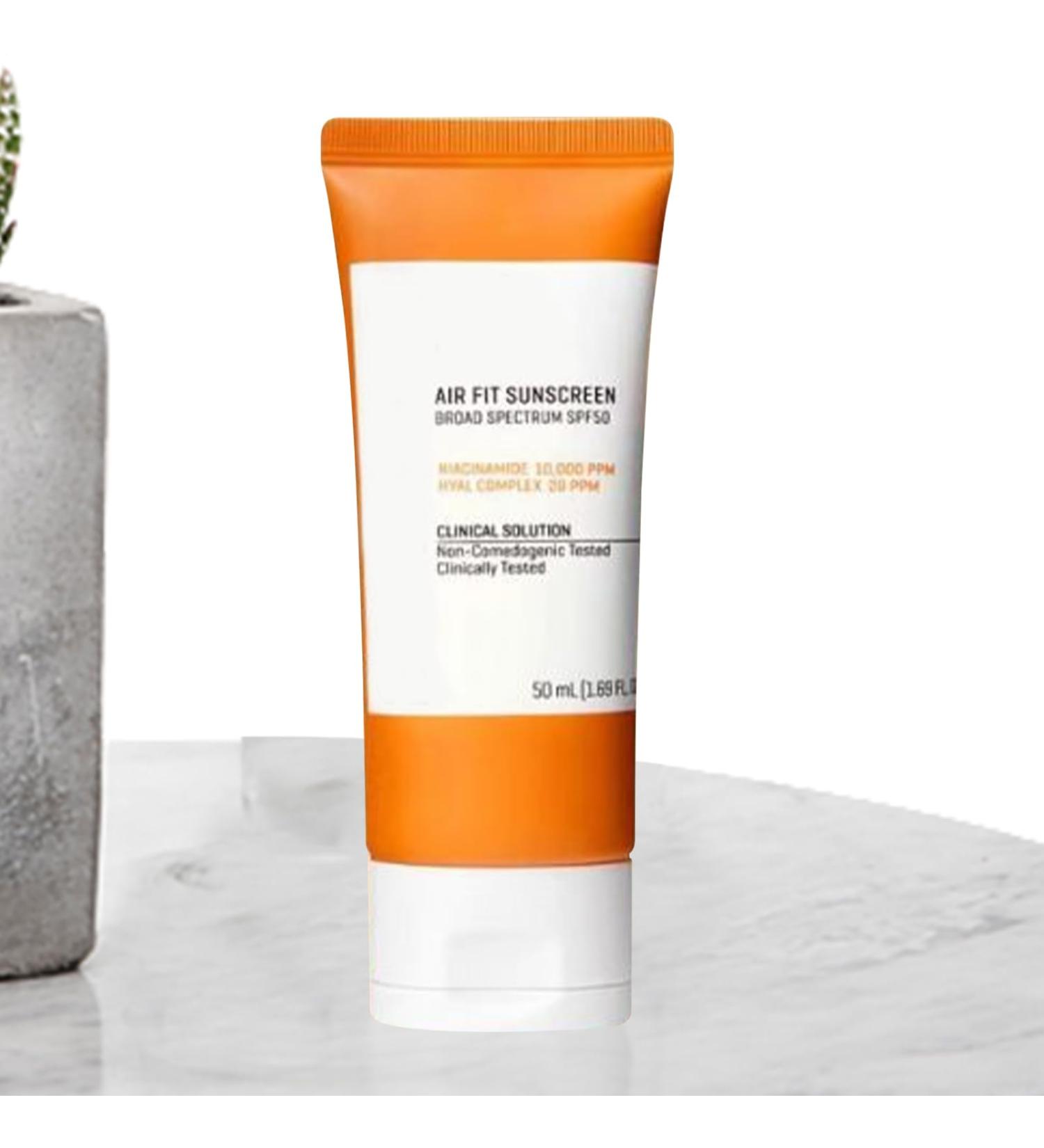 Sunscreen For Face SPF50 Sports Sun Protection Water Resistant Lightweight Portable 50ml Skin Care for Women Running Swimming Outdoors - Buy Online on GoSupps.com