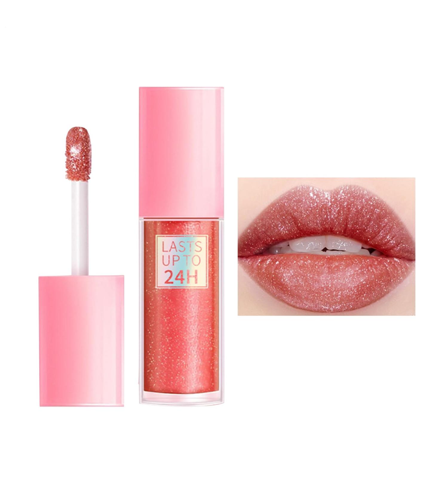Glitter Lip Gloss Moisturizing Gloss | Shine Balm Moisturizing and shimmering lips shine with a luminous finish enhancing natural lip color while hydrating. - Buy Online on GoSupps.com
