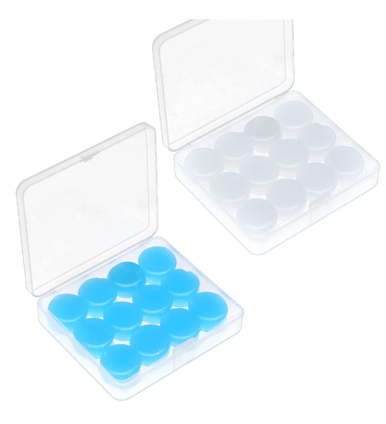 DIVINA VITAE 24 PCS Ear Plugs for Sleeping - Noise Cancelling Moldable Silicone Ear Plugs for Mowing Swimming Airplanes Concerts & Studying - Reusable Comfort - Buy Online on GoSupps.com