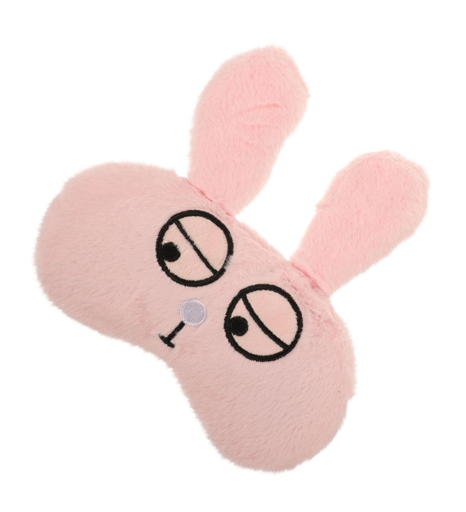 Beaupretty Pink Plush Blindfold Mask for Sleep | Soft Sleep Aid | International Shipping - Buy Online on GoSupps.com