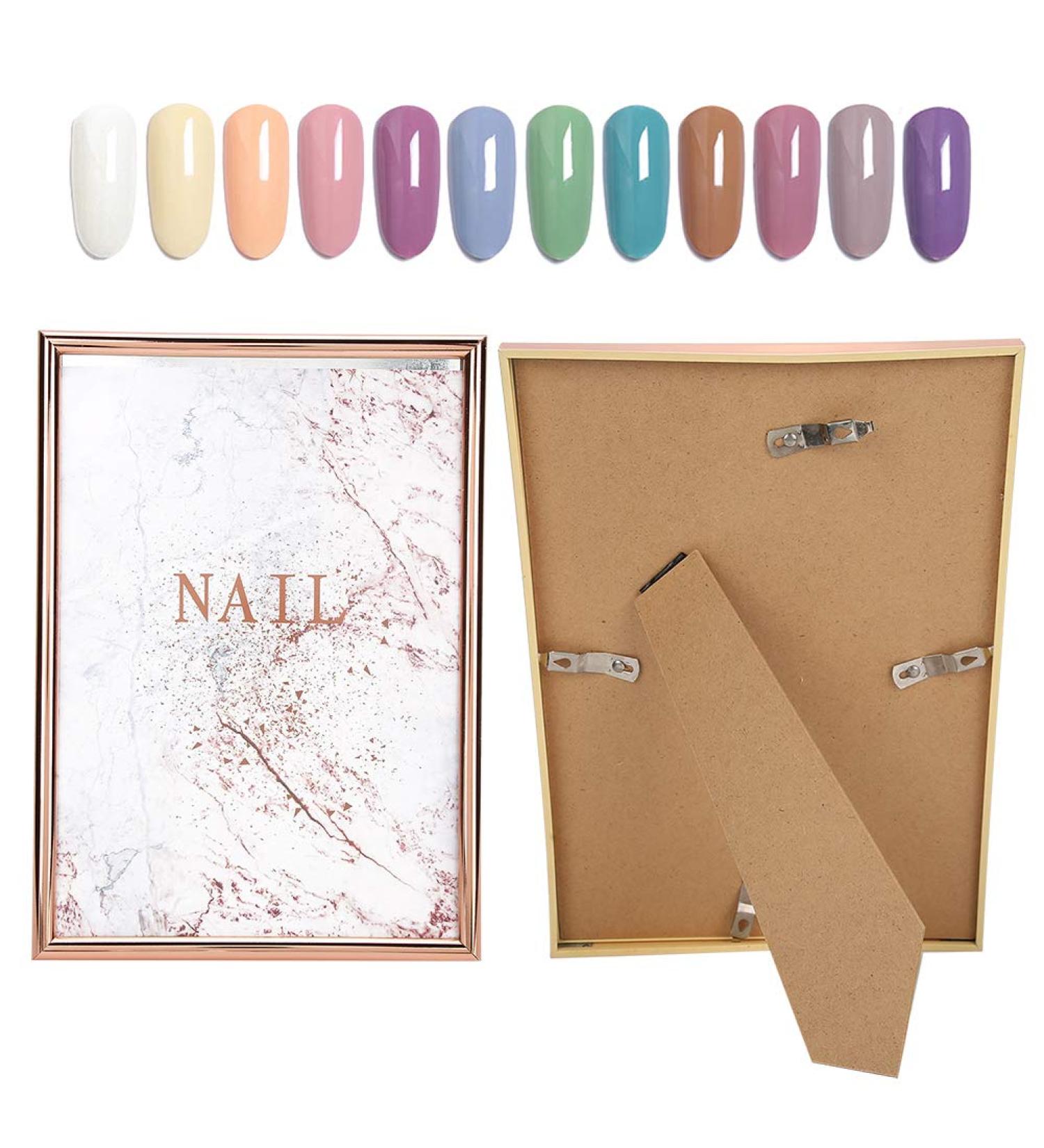 Easy To Disassemble Display Tool Multiple Operations Nail Art Color Chart Nail Tip Color Chart Waterproof And Dustproof for Home Salon Shop - Buy Online on GoSupps.com