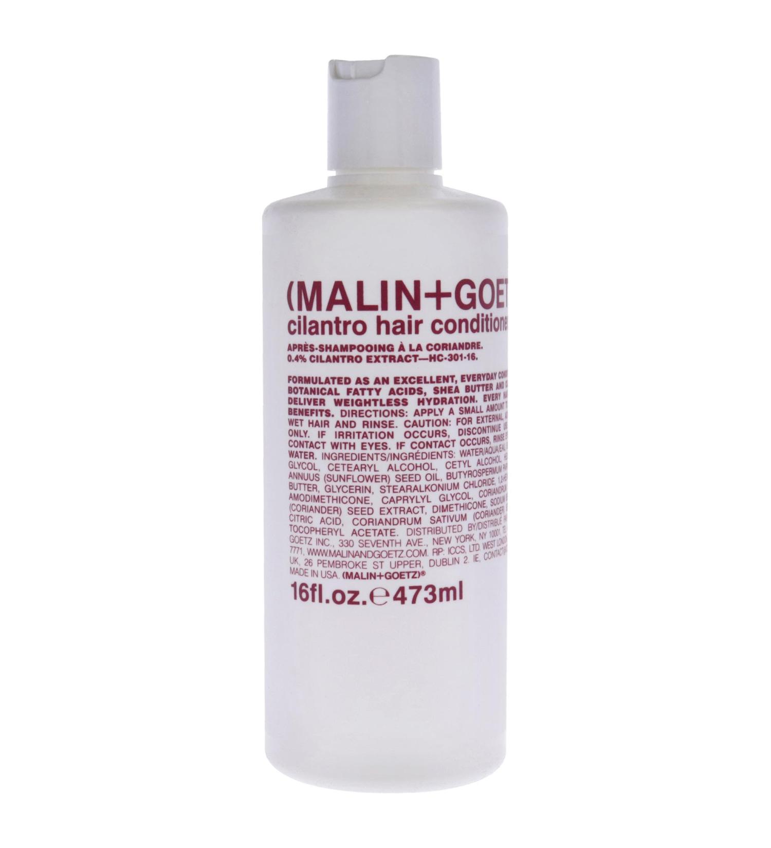 Malin + Goetz Cilantro Hair Conditioner 16 oz | Unisex Hair Care - Nourish & Hydrate | International Shipping Available - Buy Online on GoSupps.com