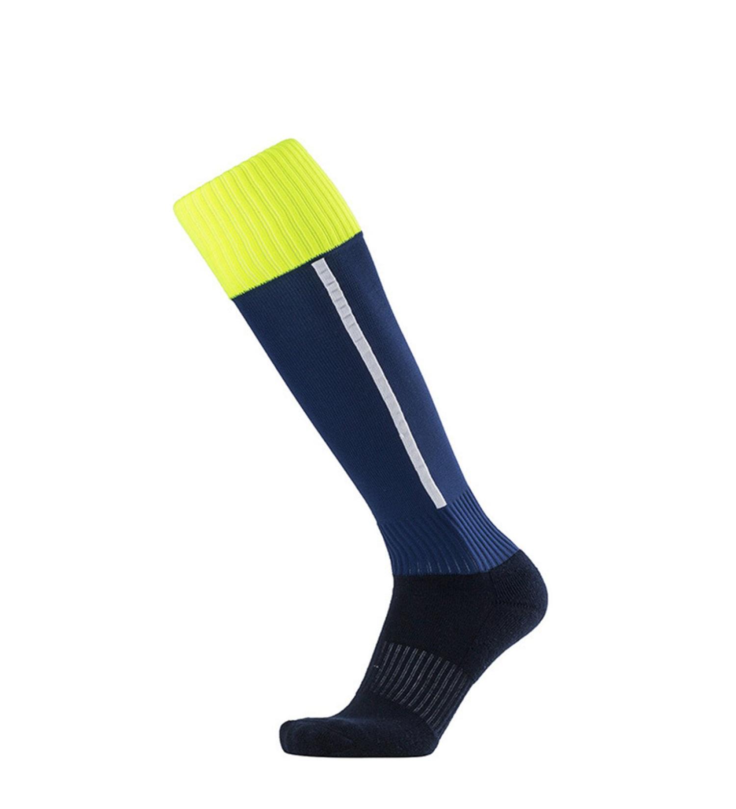 Shop Wun Sports Socks - Breathable Slipproof Long Compression Socks for Men Women & Children (EU 40-46) - Perfect for Running Cycling Basketball & Travel - Dark Blue - Buy Online on GoSupps.com