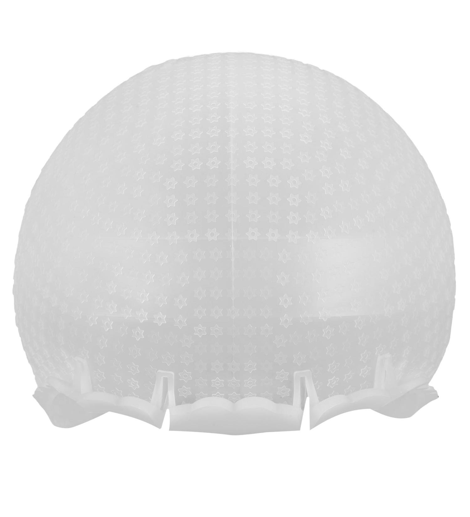 Bonnet de Coloration Capillaire R utilisable en Silicone Souple Chapeau M ches avec Trous Pr -perfor s Motif toil Taille Standard Accessoire pour Salon de Coiffure et - Buy Online on GoSupps.com