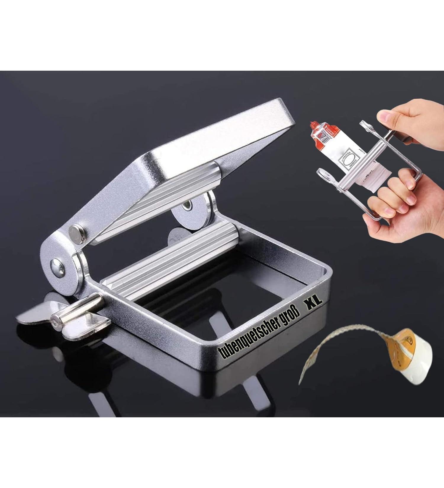GuIDRE Tube Press - Extra Large Metal Tube Squeezer for Toothpaste Hair Color & Cosmetics | Lazy Dispenser & Quetting Tool 8.5cm - Buy Online on GoSupps.com