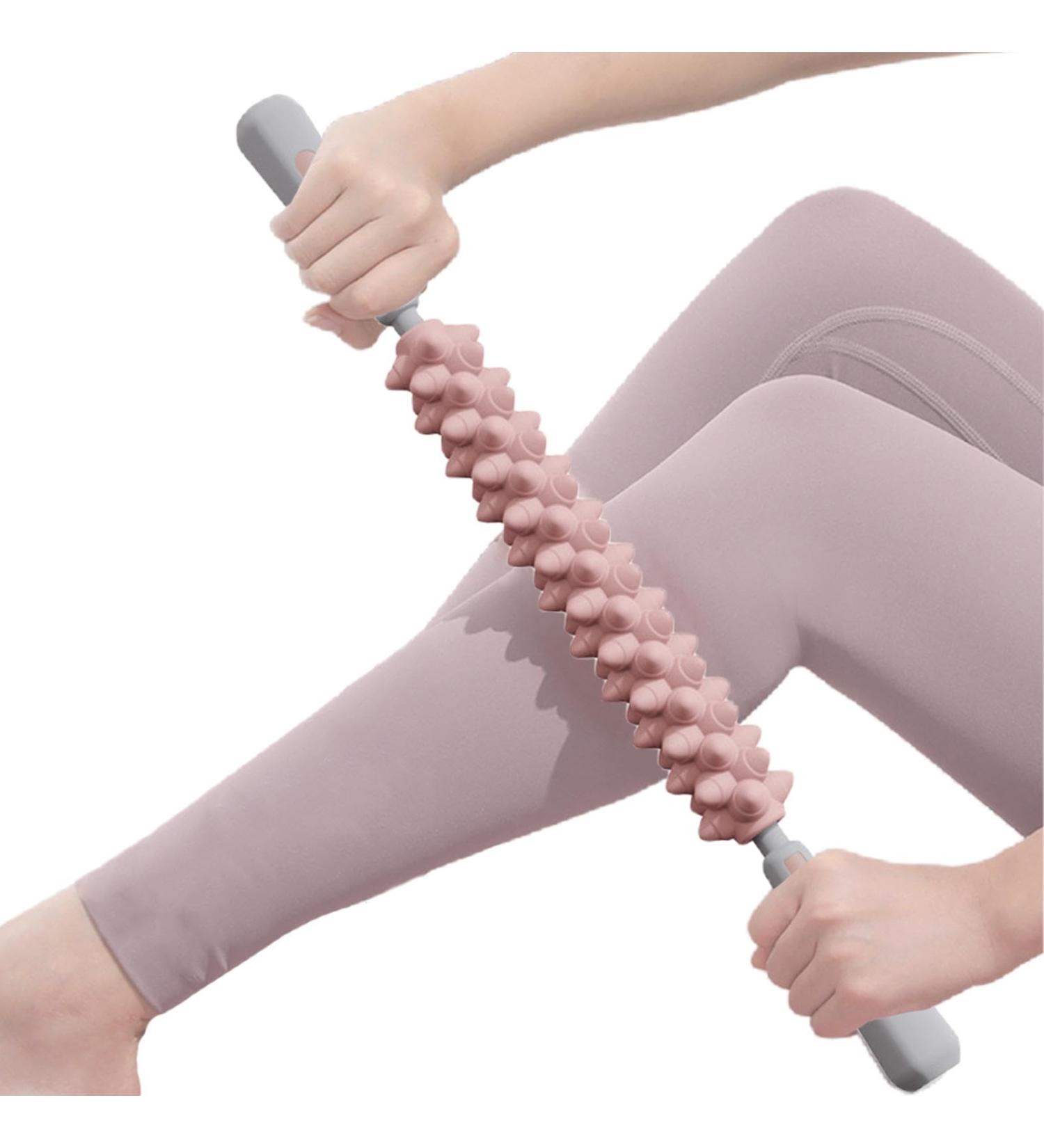 Mingchengheng Muscle Roller Rod - Versatile Massage Roller for Neck & Thigh Relaxation | Pink Muscle Massager for Gym & Home Use - Buy Online on GoSupps.com