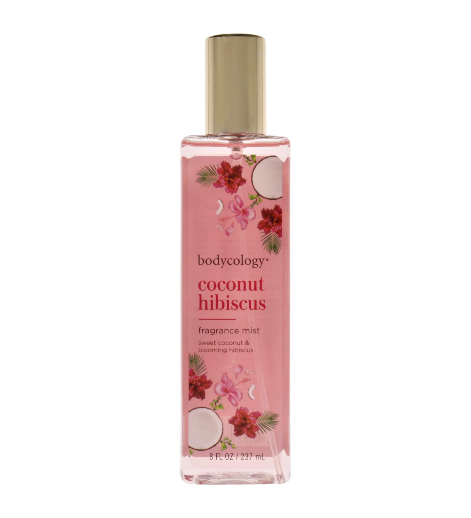 Bodycology Coconut Hibiscus Fragrance Mist for Women 8 Ounce 240 ml / 8 Ounce 8 Fl Oz (Pack of 1)