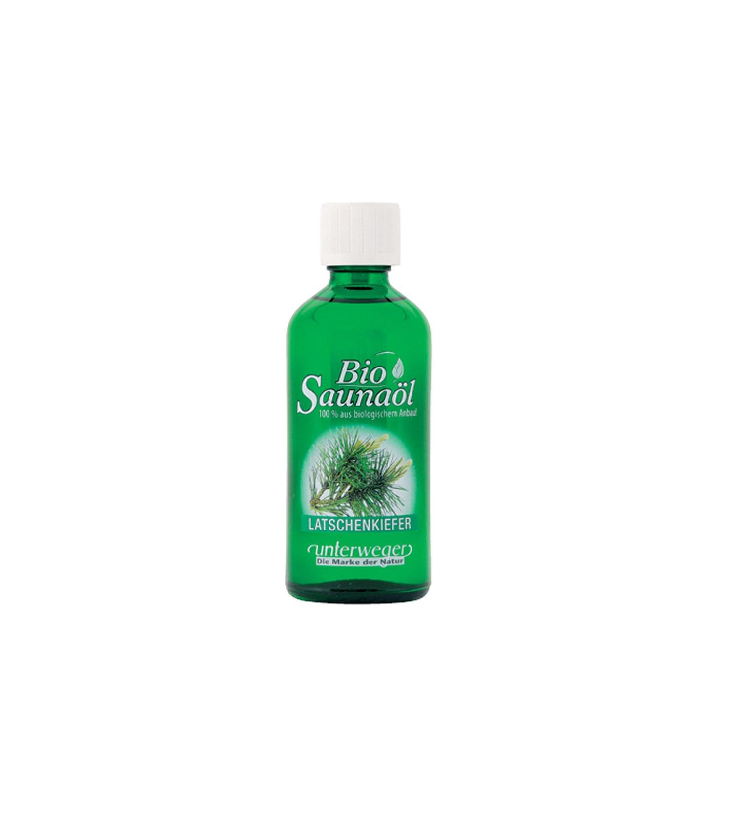 Unterweger ORGANIC sauna oil mountain pine 100 ml with guaranteed pure essential oils (AT-BIO-301)