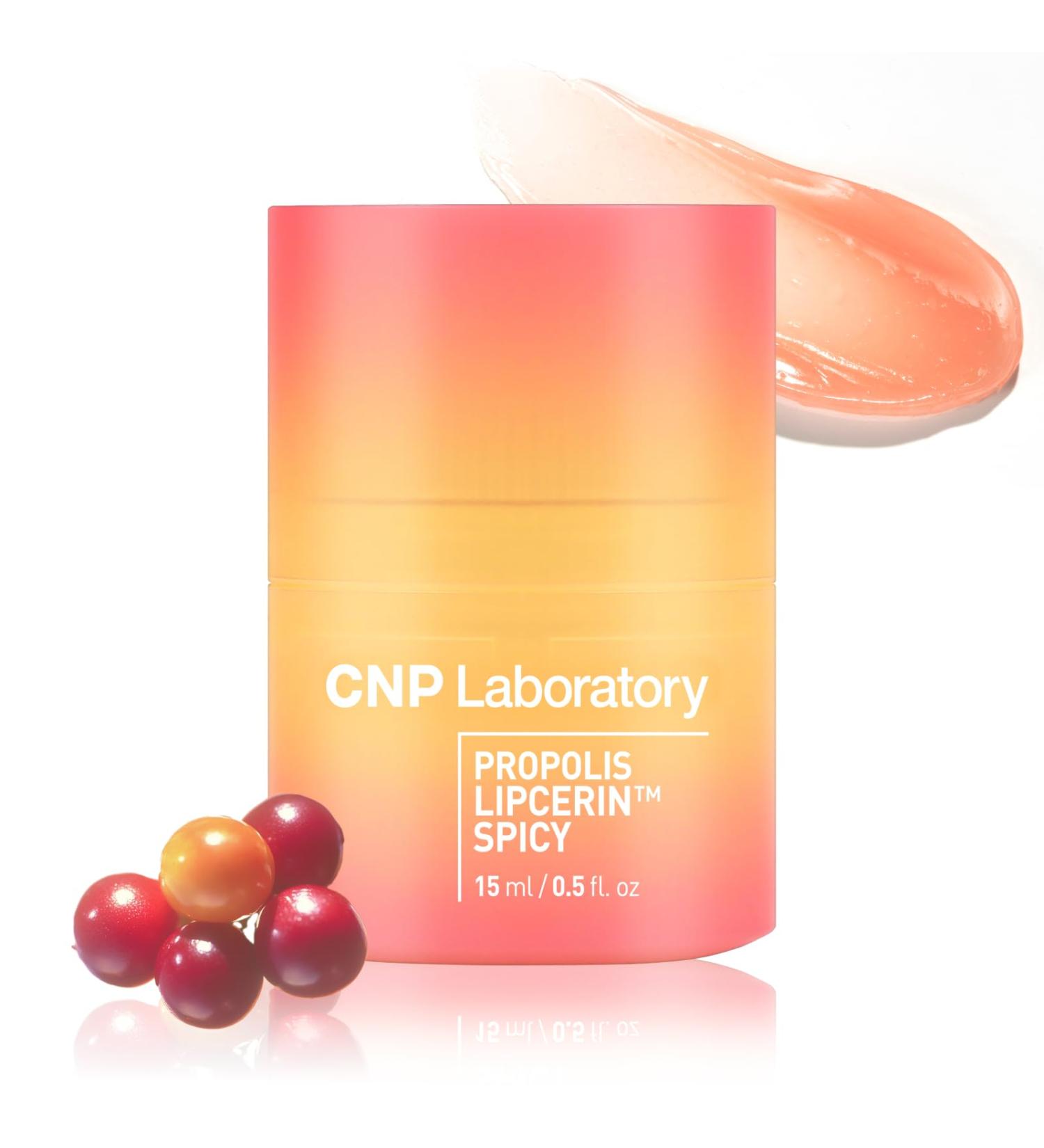 CNP Honey Lip Plumper Spicy - Hydrating Manuka Lip Balm & Mask | Propolis Lipcerin Mint Flavor 12hrs Moisture Gentle Exfoliation | Korean Skin Care Products - Buy Online on GoSupps.com