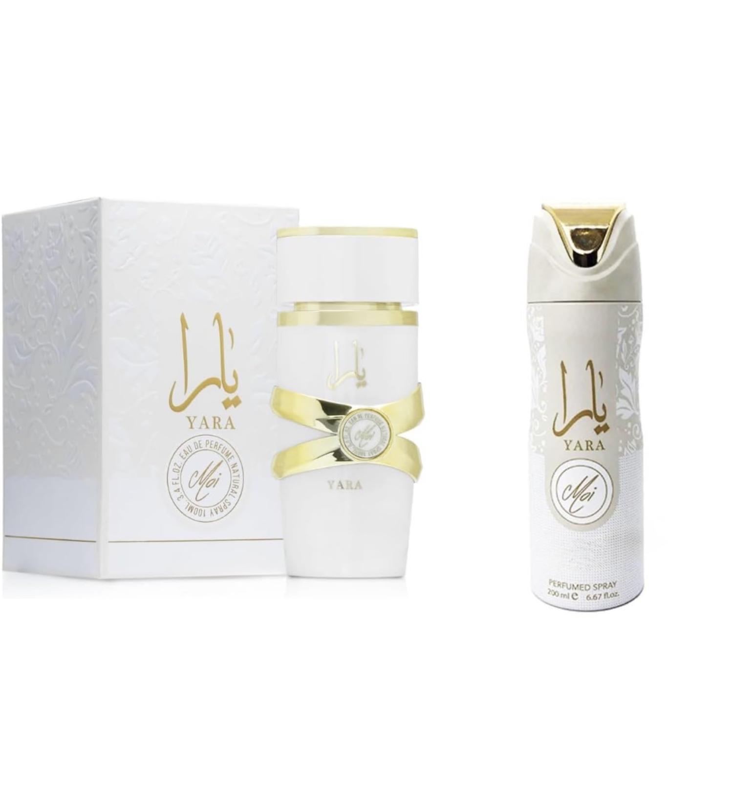 Perfumes Yara Moi 100ml Eau de Parfum with 200ML Body Spray Deo