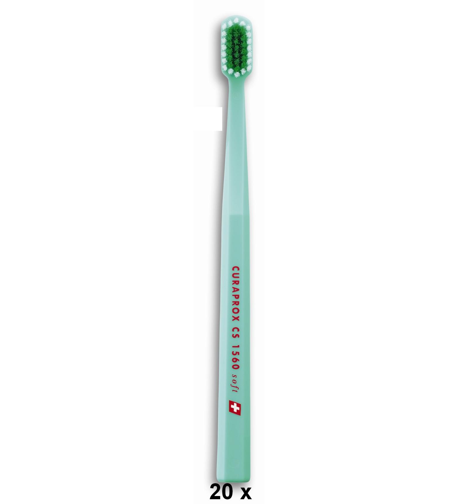 20 Curaprox CS 1560 toothbrushes soft