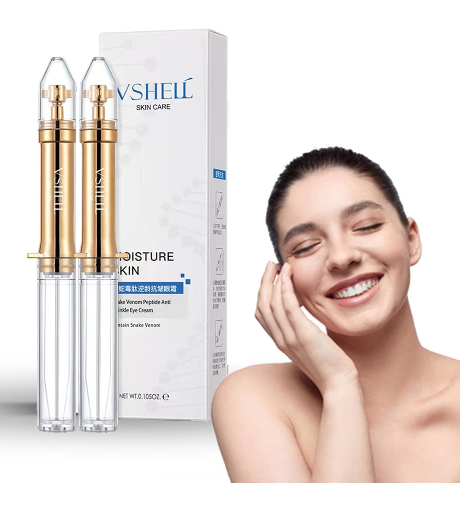 FIEFROTD CHAFFEELIFE Snake Venom Peptide Anti-Wrinkle Eye Cream - 2pcs Set for Removing Eye Bags, Dark Circles, and Wrinkles - Buy Online on GoSupps.com