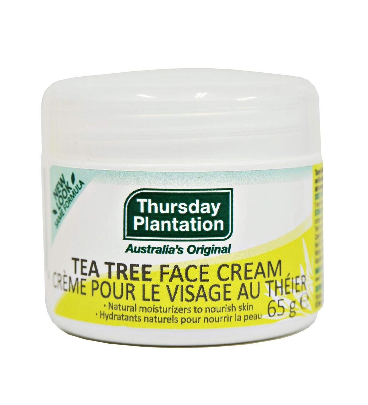 Shop Tea Tree Face Cream 2.29 oz - Soothing Hydrating & International Shipping Available - Buy Online on GoSupps.com