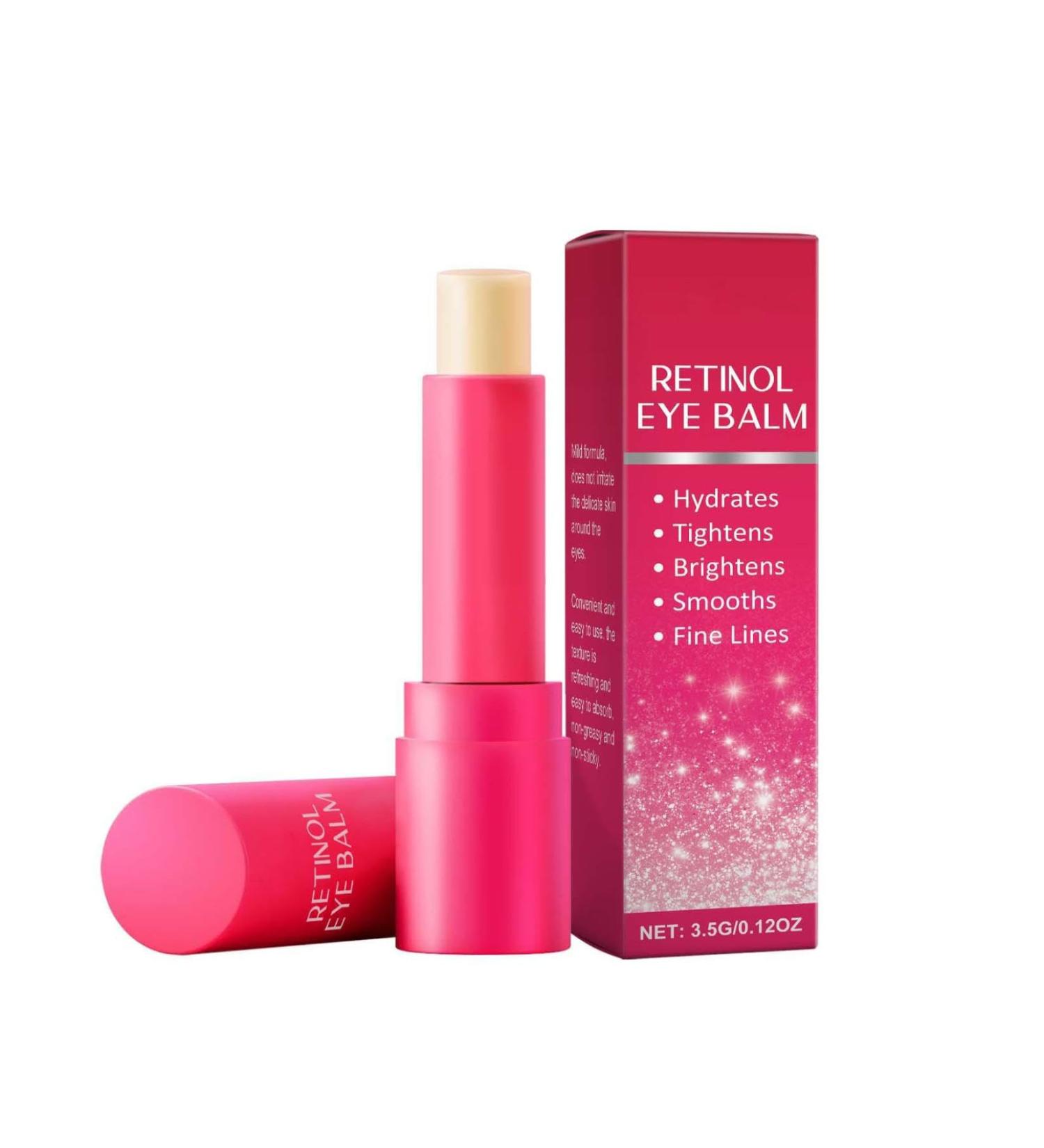 Retinol Eye Stick Instant Lift Plus Instant Eye Lift Cream Anti-Aging Eye Cream Skincare for Wrinkles Dark Circles Puffiness - Retinol Eye Balm Moisturizes Softens& Nourish Skin (1) - Buy Online on GoSupps.com