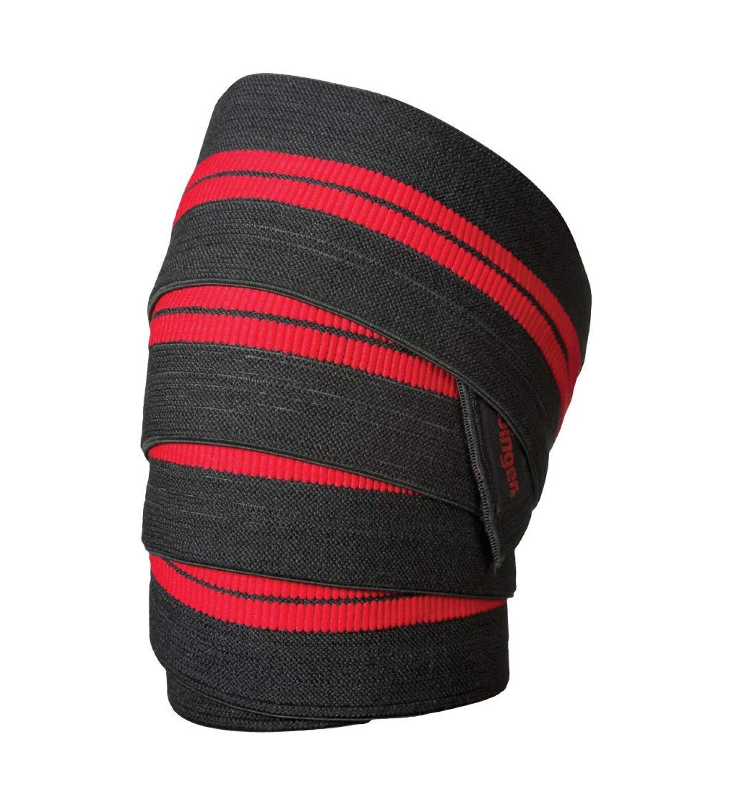 Red Line 78-Inch Knee Wraps for Weightlifting - Black (Pair) - Buy Online on GoSupps.com