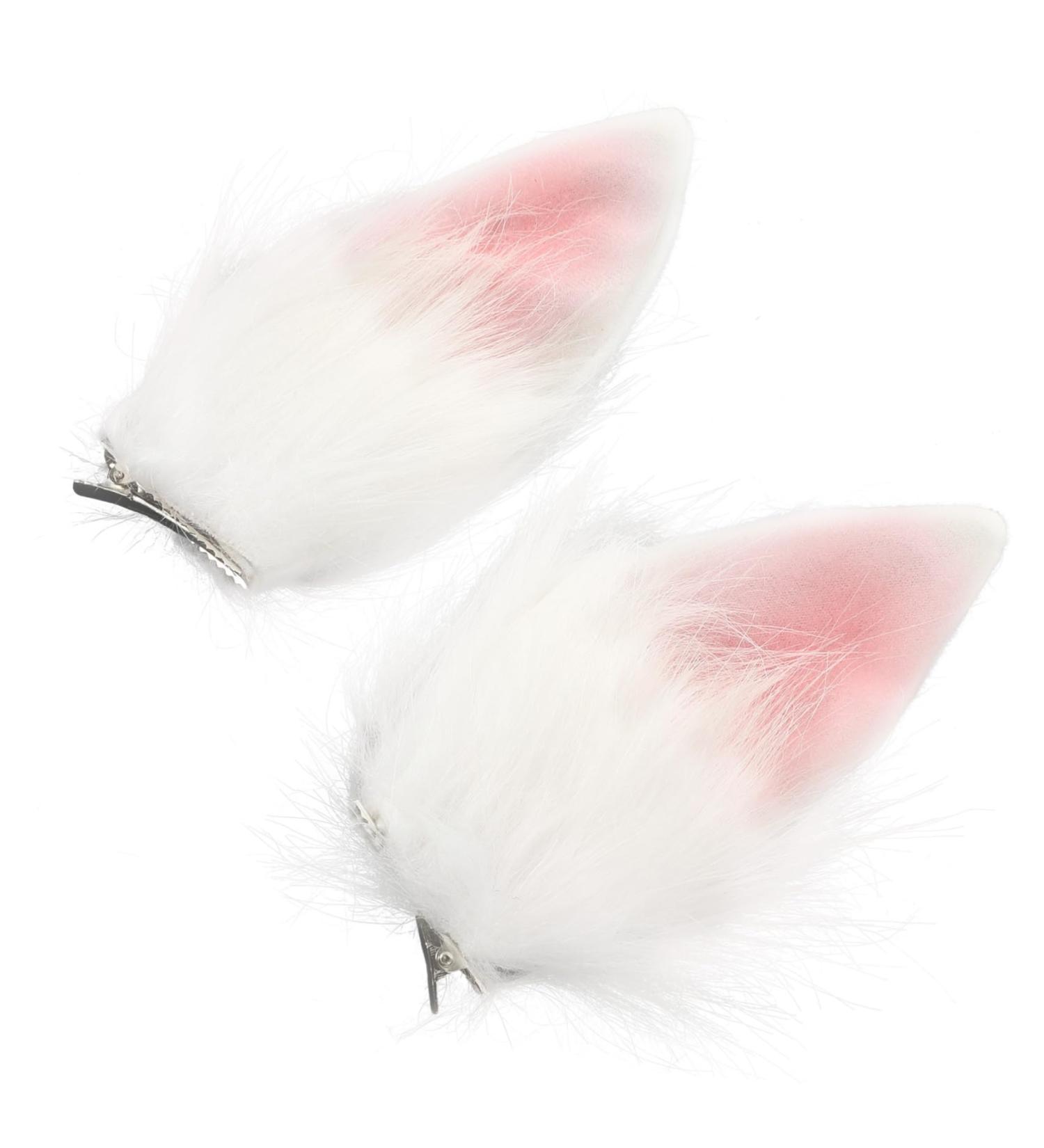 minkissy 1 Pair Bunny Ear Hair Clip Bunny Ears Headwear Rabbit Dress Prop Rabbit Cosplay Prop Bunny Accessories for Women Bunny Ears Hair Clips Bunny Ears Hood Miss Unique Rabbit Suit Plush - Buy Online on GoSupps.com