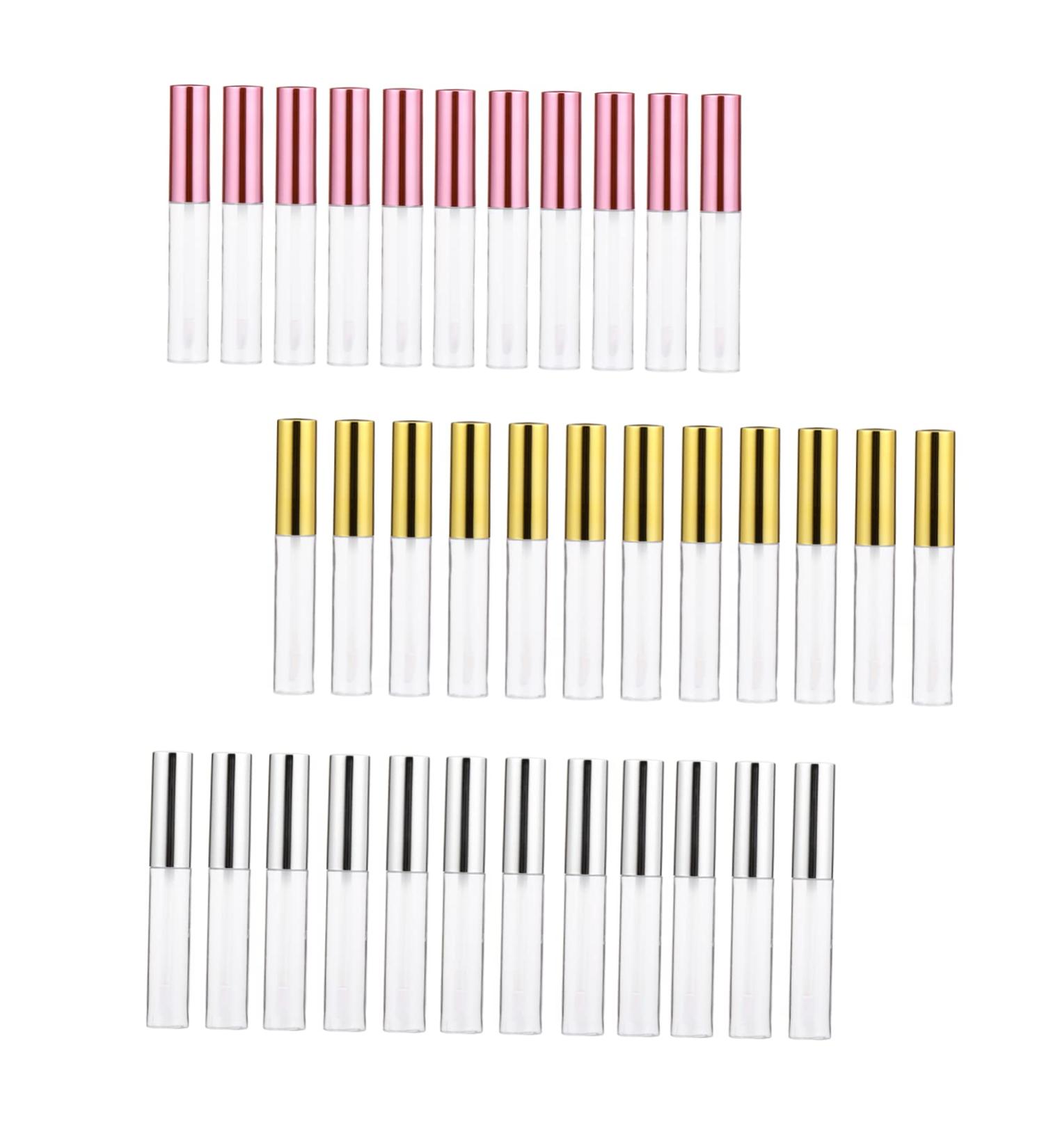 BESTYASH 36pi ces Tube L vres Vide pour Emballage Cosm tique DIY Flacons de Gloss Plastique Contenant de Gloss Vide - Buy Online on GoSupps.com