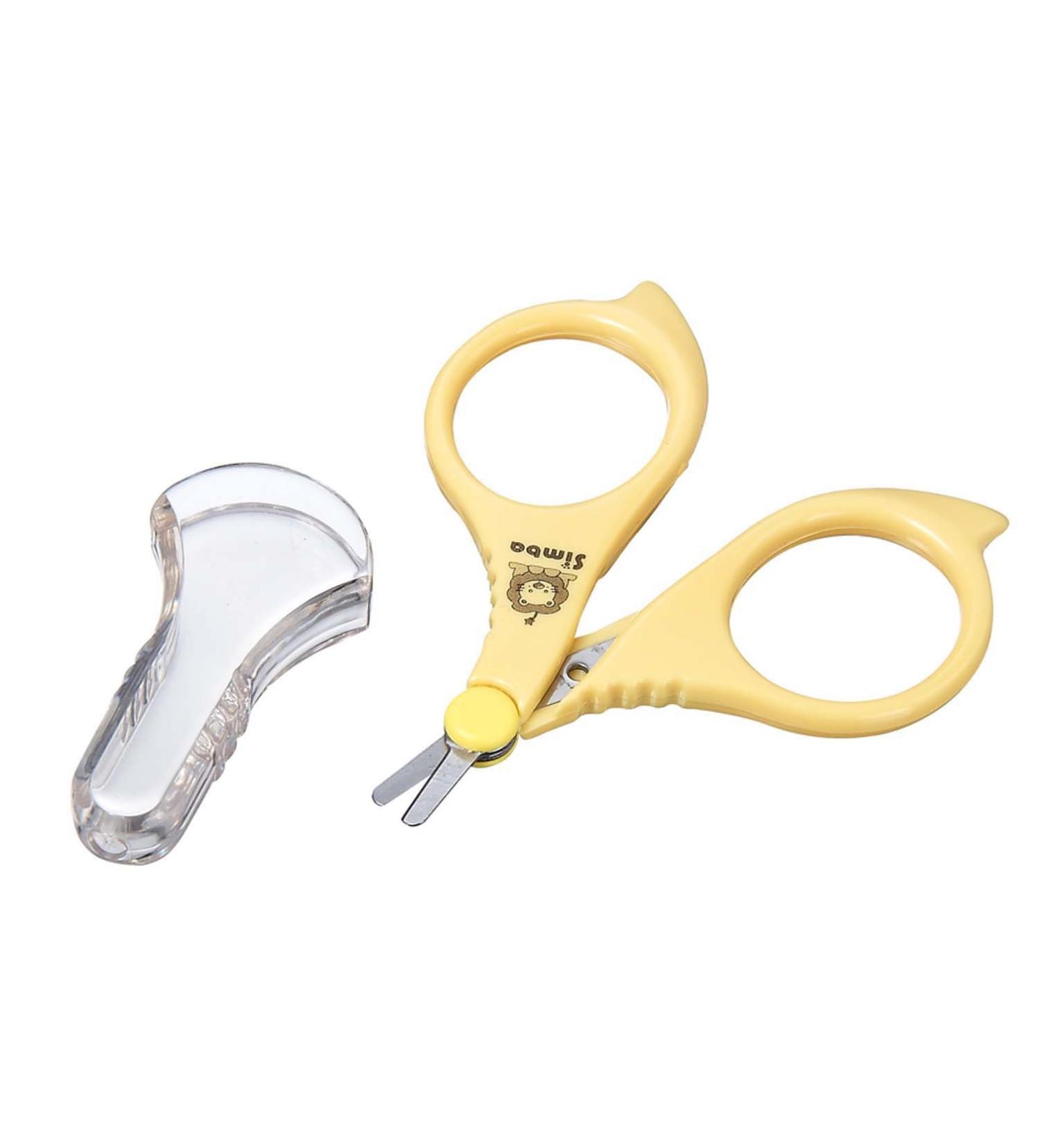 Simba Baby Safety Nail Scissors, Yellow
