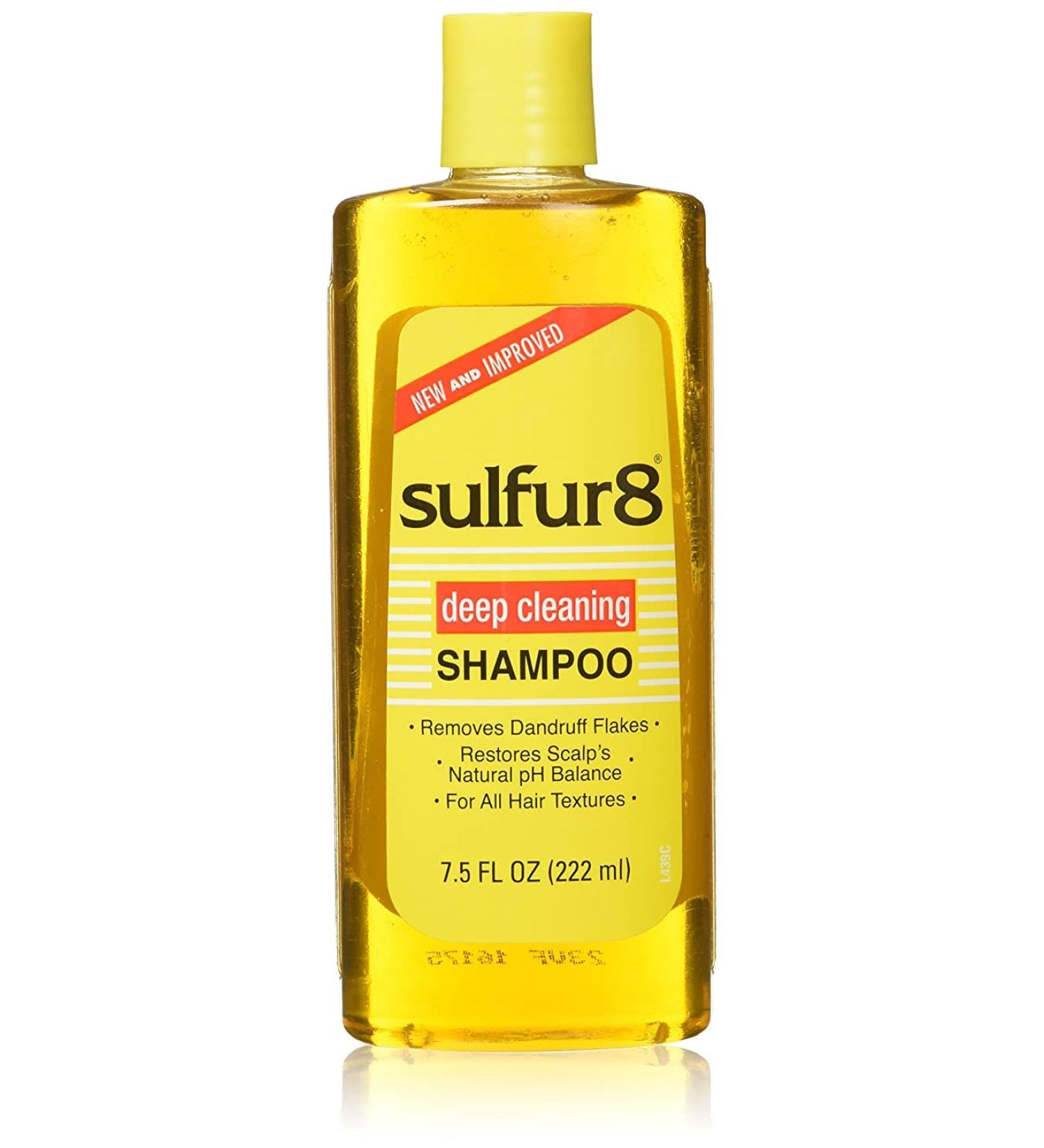 Sulfur 8 Deep Cleaning Shampoo for Dandruff - 7.5 Ounce | International Shipping Available - Buy Online on GoSupps.com