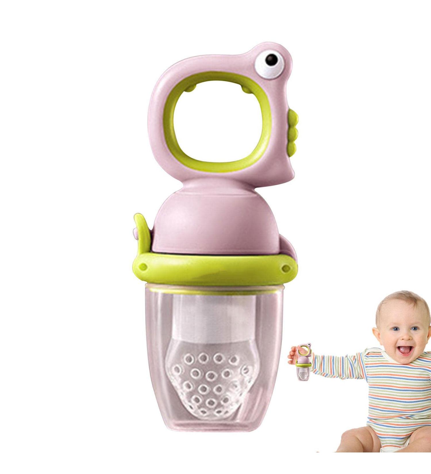 Shop C/y Baby Feeder - Large-Eyed Dinosaur Suction Cup & Grip Ring | Baby Bite Ring for Hand-Eye Coordination - International Shipping - Buy Online on GoSupps.com