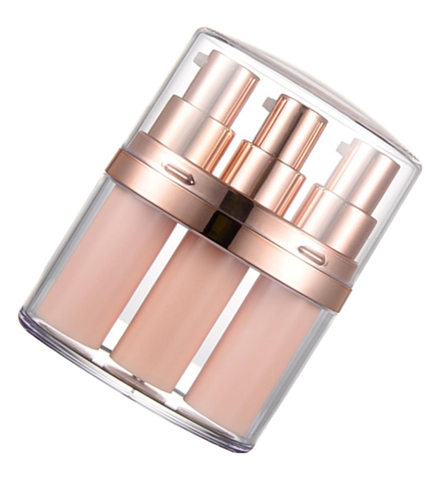 Lotion Bottle Multi-use Empty Bottle Cosmetics Container Essential Airless Pump Bottle Foam Bottle Cream Bottle Bubble Soap Eyelash Cleaner Abs Travel Skin Care Products Liquid - Buy Online on GoSupps.com