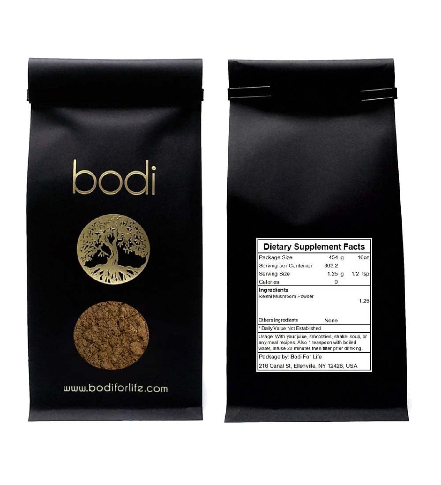 bodi : Reishi Mushroom Powder | 4oz to 5lb | 100% Pure Natural Hand Crafted (5 lb) 80 Ounce (Pack of 1) - Buy Online on GoSupps.com