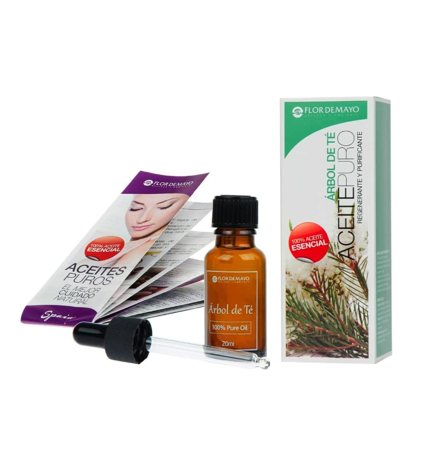 Acite Natural rbol de T 20 ml - Aceite Esencial de Melaleuca para Cuidado de la Piel | Env o Internacional - Buy Online on GoSupps.com