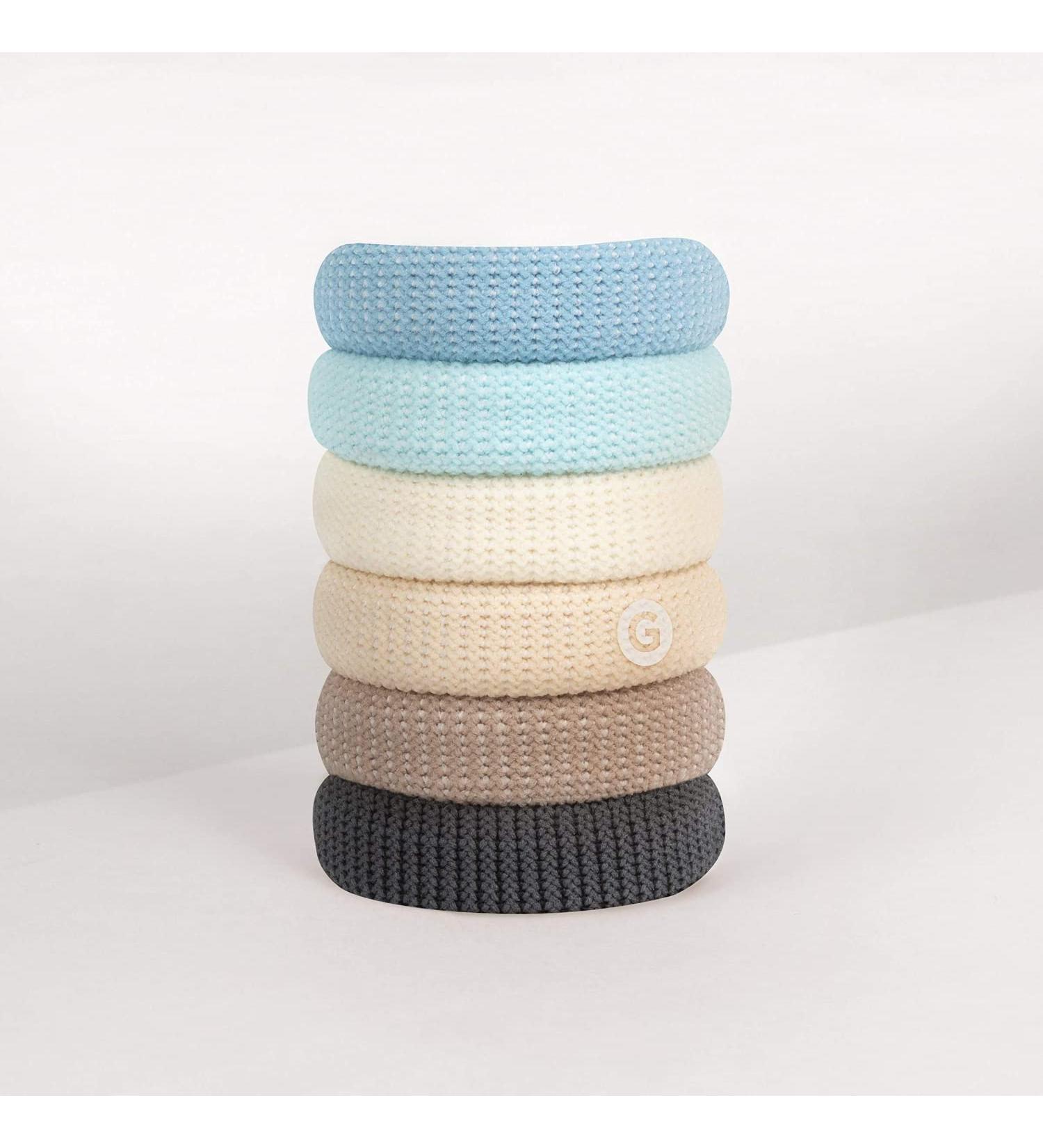 GIMME Bands Thick Fit Hair Ties - No Break Microfiber Elastics for All-Day Hold | Gentle & Snag-Free Beach Hair Accessories - Buy Online on GoSupps.com