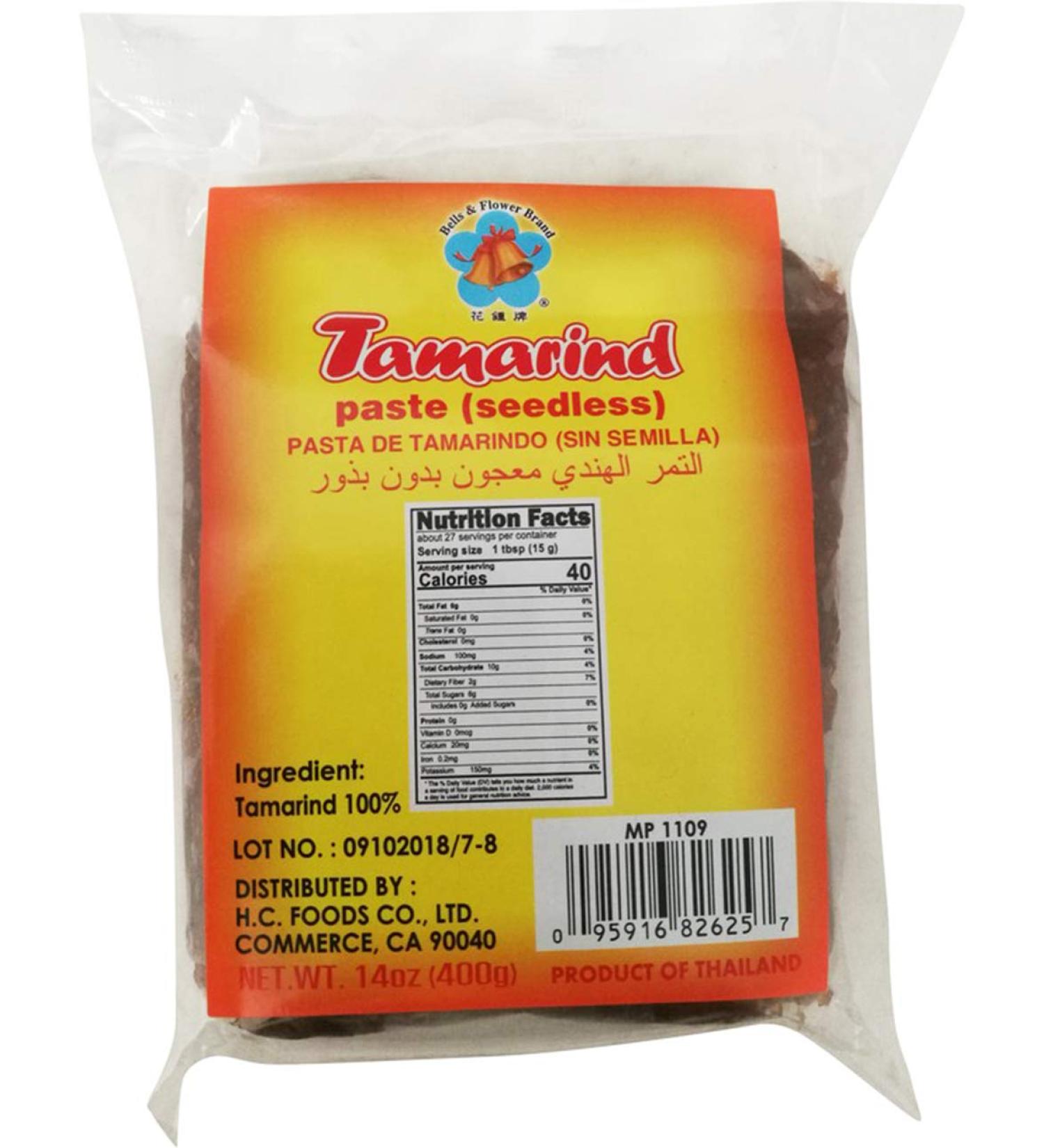 Seedless Tamarind Paste 14oz - Fresh and Tangy Flavor - Pack of 1 - Buy Online on GoSupps.com