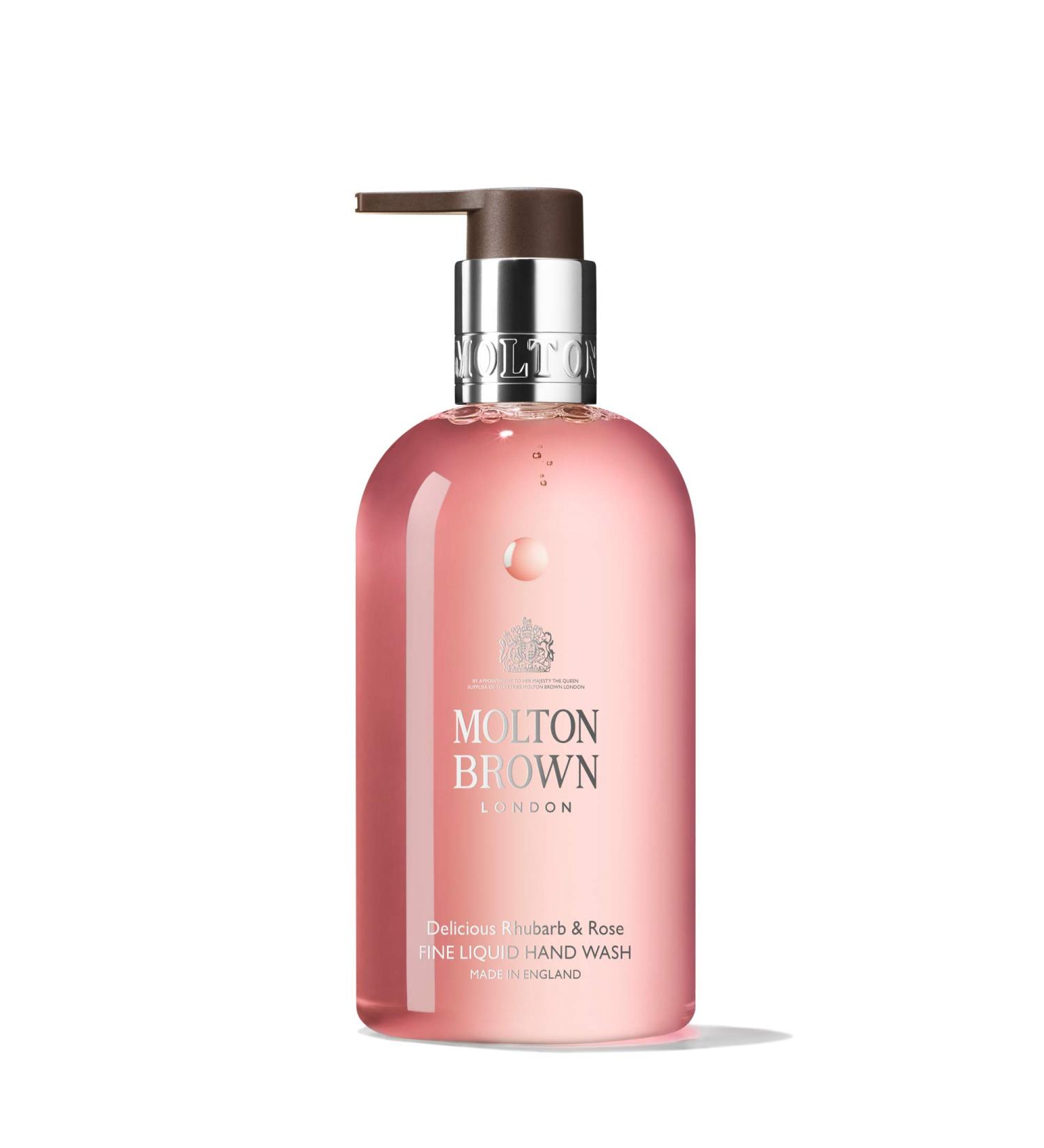 Molton Brown Rhubarb and Rose Fine Liquid Hand Wash 10oz - Pack of 1 - Buy Online on GoSupps.com