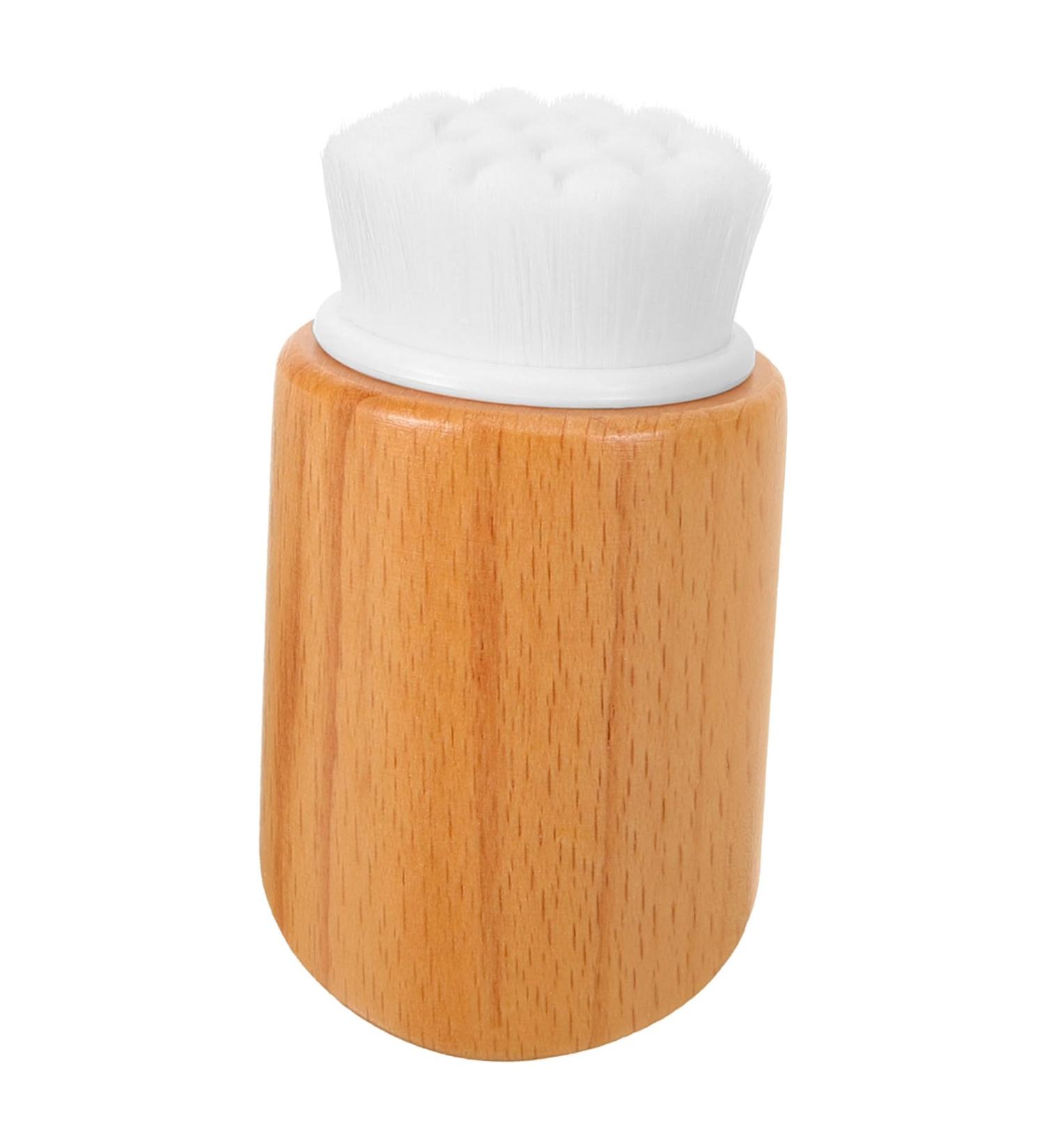 MAGICLULU Face Brush Beech Wood Facial Cleansing Brush Face Cleansing Brush Facial Exfoliator Brush Face Scrubber Exfoliator Brush Exfoliate for Face Scrubber Fiber Manual Exfoliating Brush - Buy Online on GoSupps.com